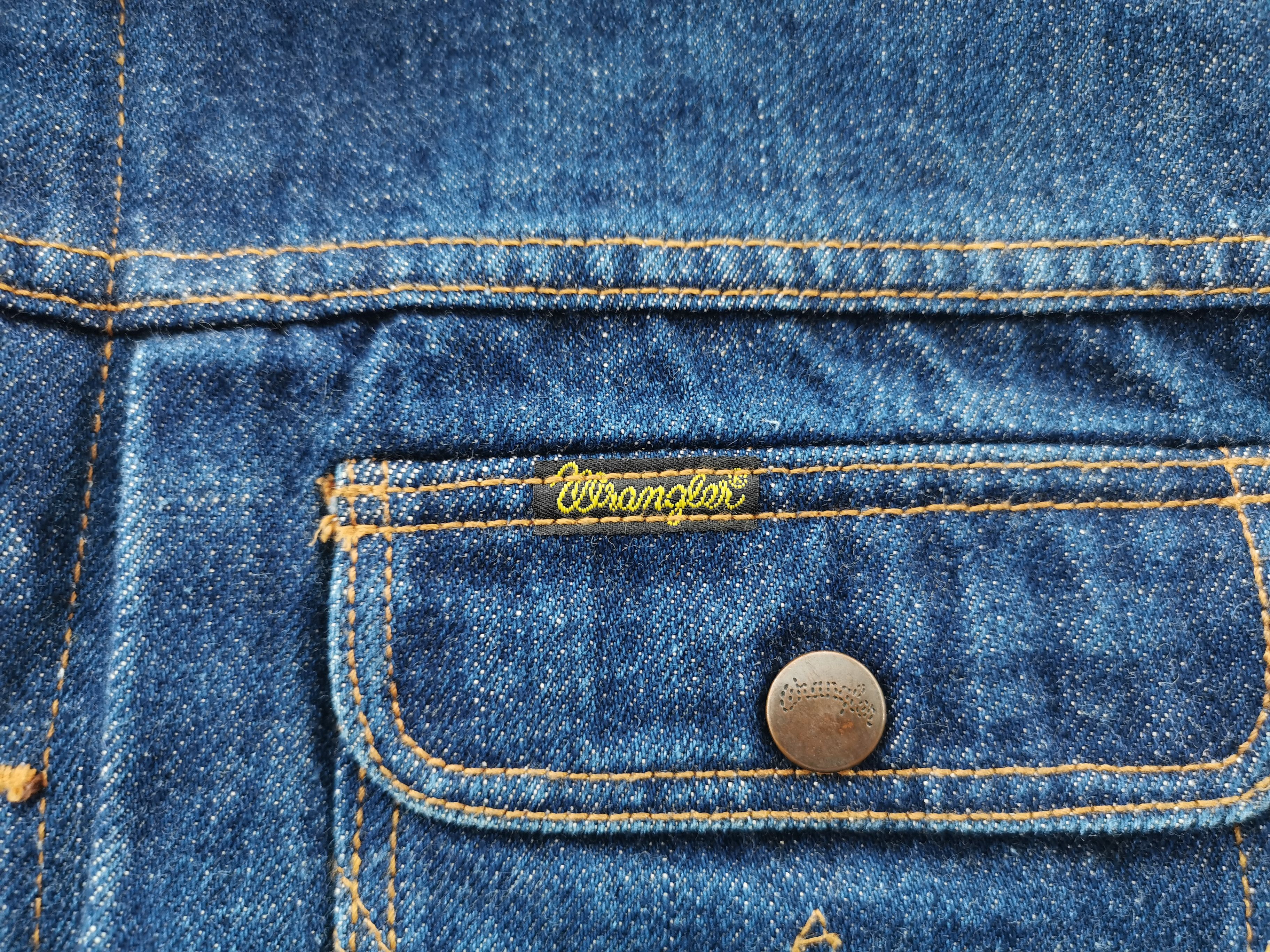Wrangler Vintage 90s Wrangler Selvedge Denim Jacket Made In Japan Size US M / EU 48-50 / 2 - 4 Thumbnail