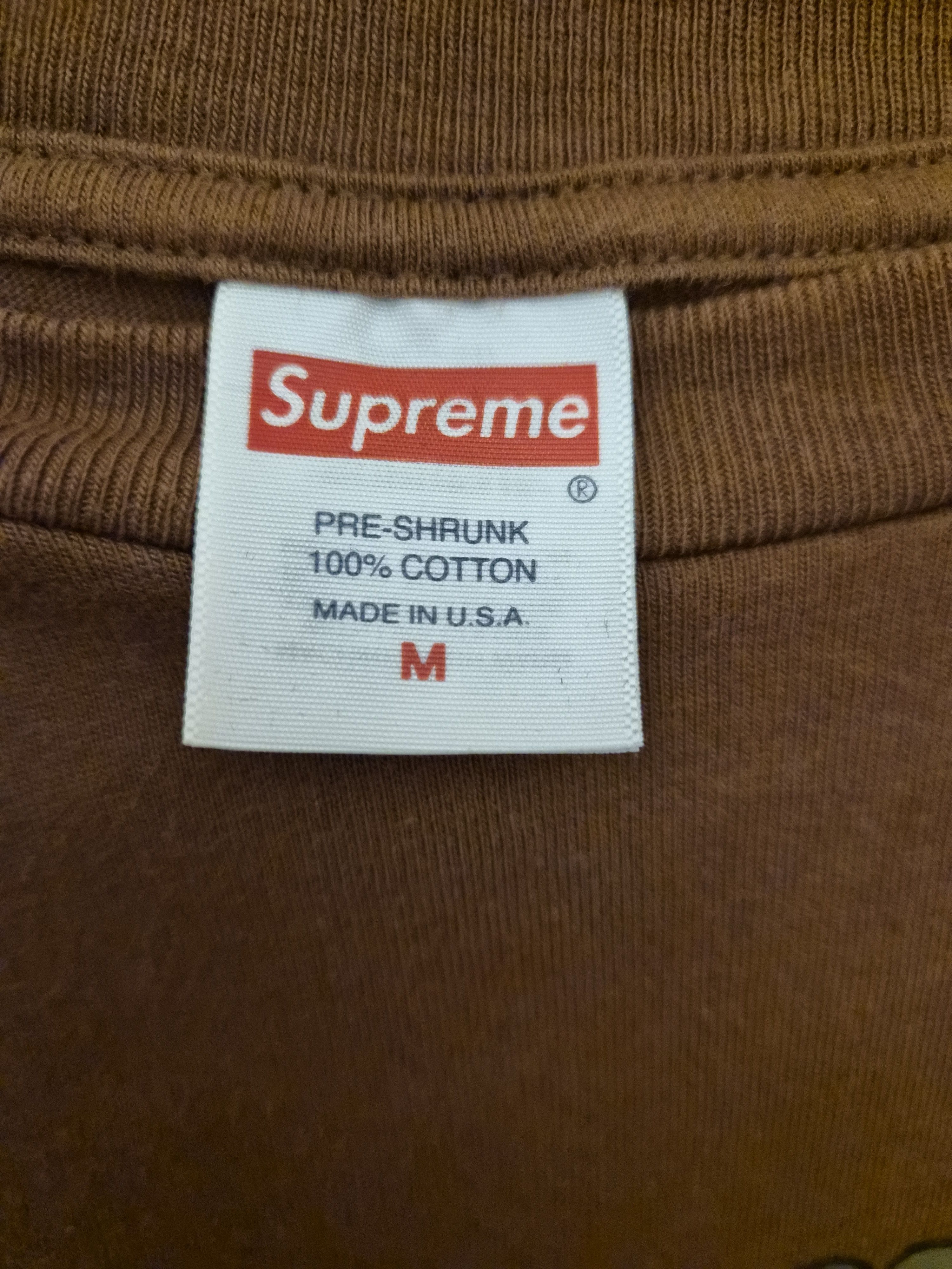 Hardies Hardware × Supreme Supreme x Hardies Hardware Brown Bolt Tee Size US M / EU 48-50 / 2 - 2 Thumbnail