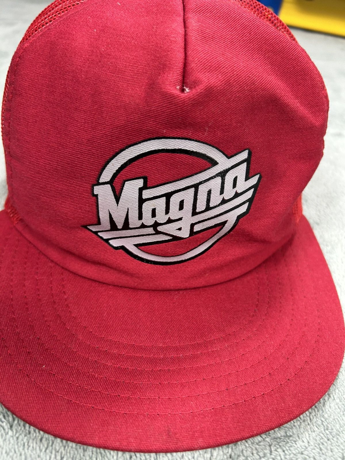 Band Tees Vintage 90’s Magna Trucker Cap Size ONE SIZE - 2 Thumbnail