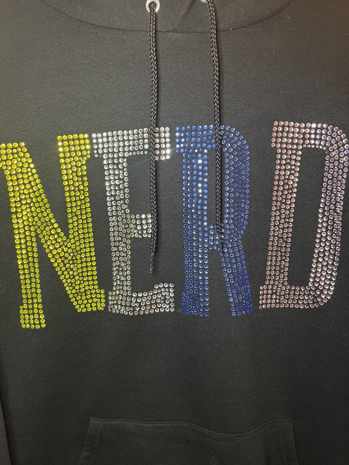 image of Nerd X Cactus Plant Flea Market Rhinestone Size L Tour Cpfm in Black, Men's