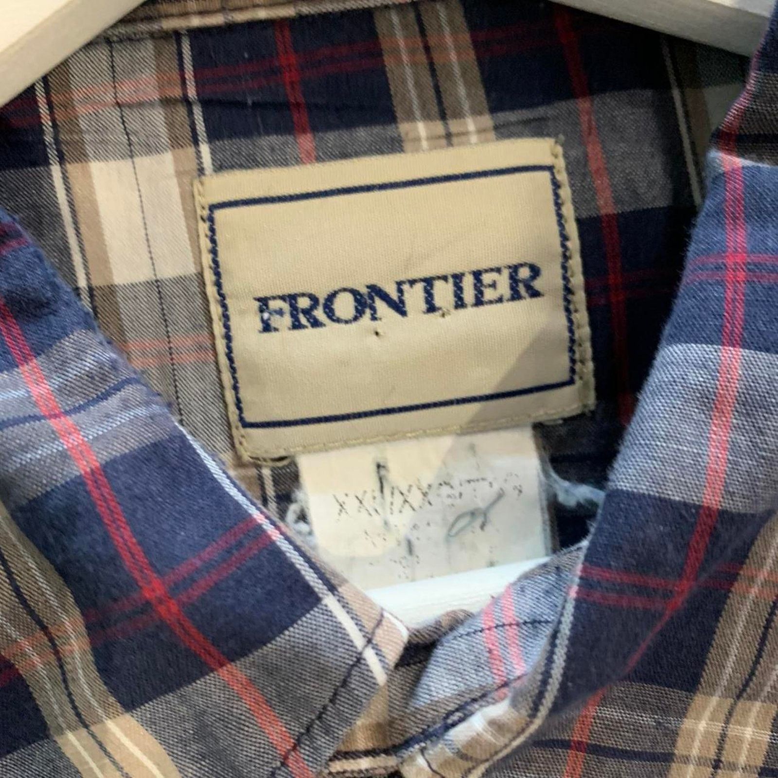 Vintage Frontier western plaid shirt Size US XXL / EU 58 / 5 - 3 Thumbnail
