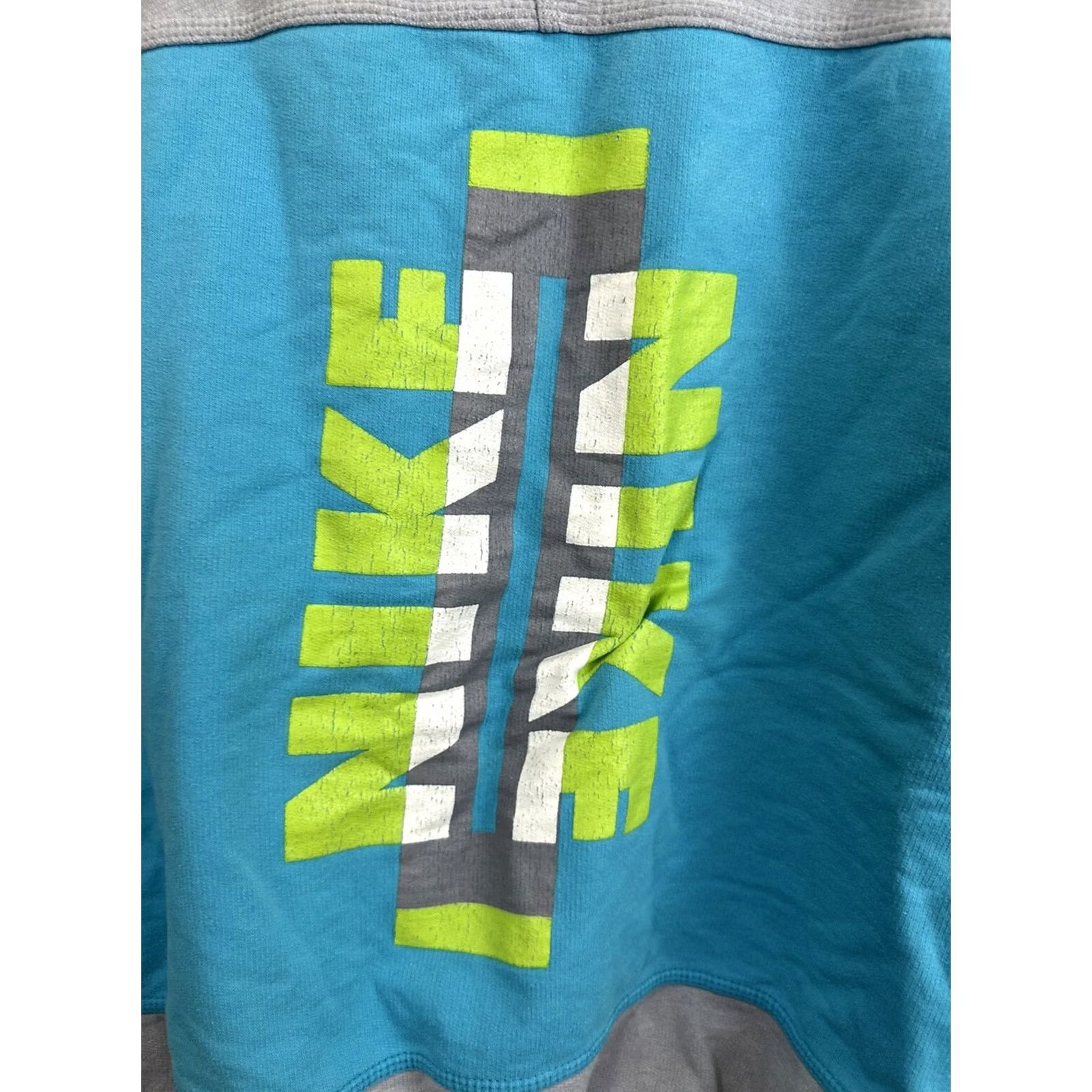 Nike VTG 80s Nike Spellout Color Block Pullover Bold Sweatshirt M Multicolor Mens Size US M / EU 48-50 / 2 - 4 Thumbnail