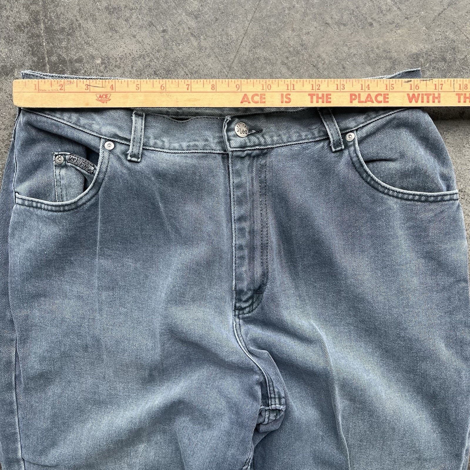 Lee Vintage Lee Riveted Jeans Men’s 36 X 34 Workwear Acid /stone Size US 36 / EU 52 - 4 Thumbnail
