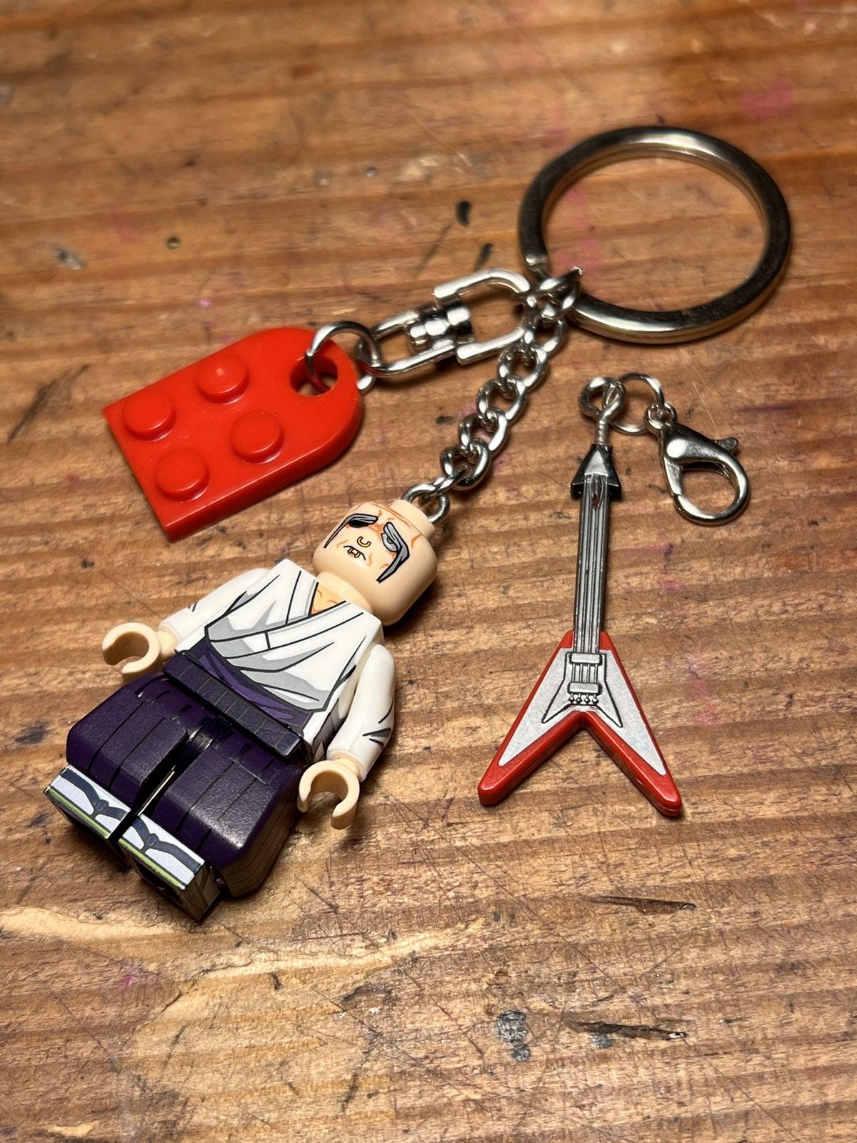 Anime Jujutsu Kaisen anime minifigure keychain keyring Size ONE SIZE - 9 Thumbnail