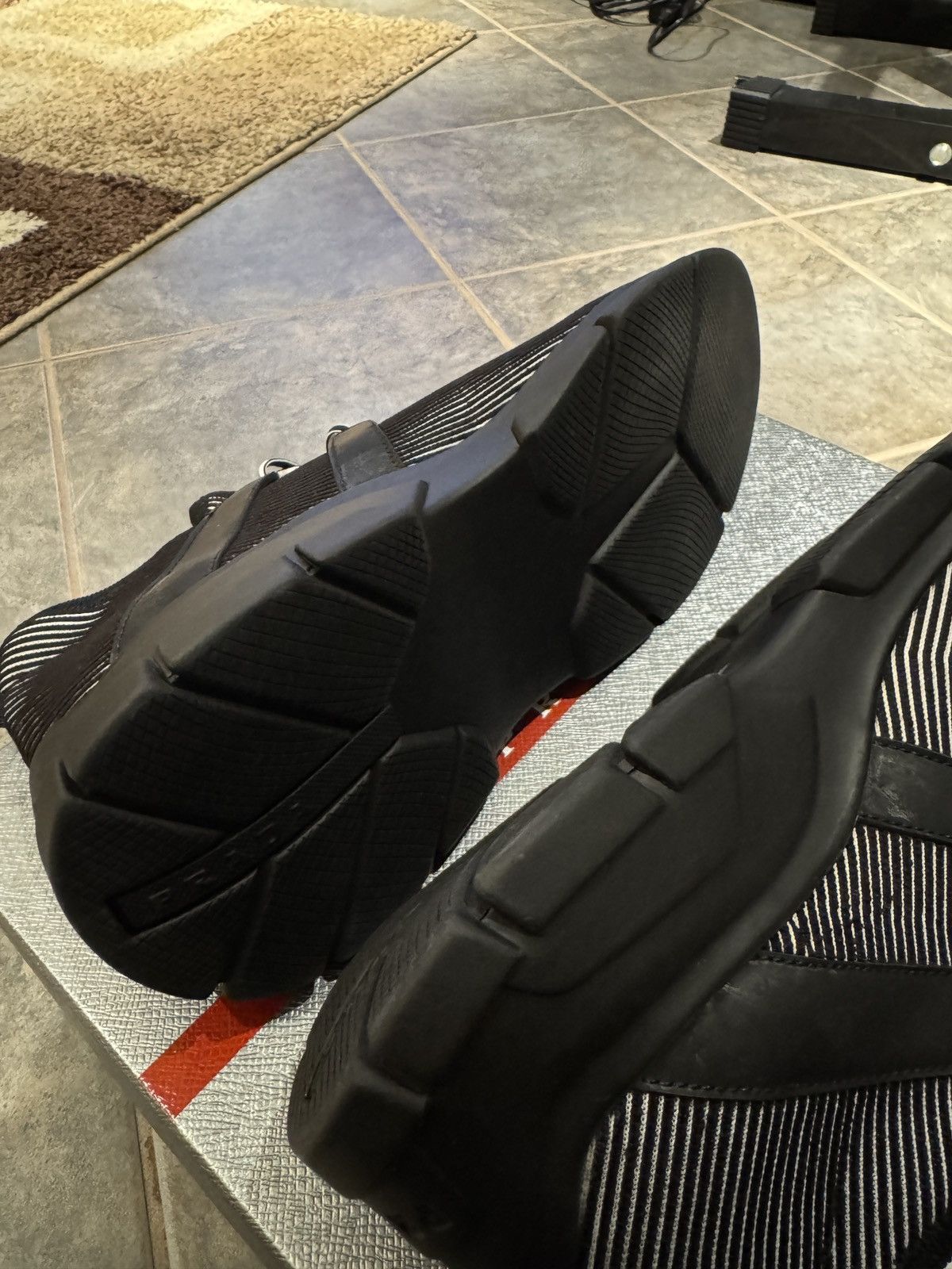 Prada PRADA High-top Sneaker Size US 8 / EU 41 - 4 Thumbnail