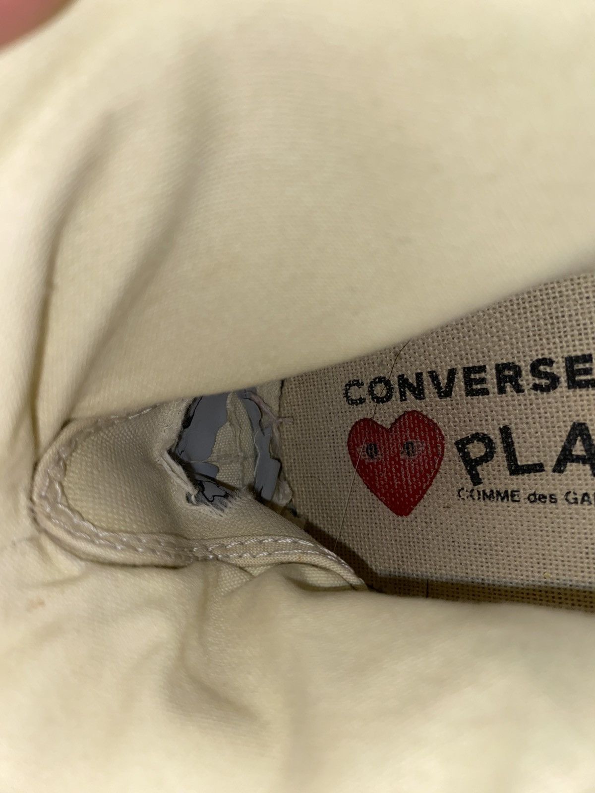 Comme des Garcons × Converse 🩶COMME des garçons converse sneakers Size US 7 / EU 40 - 11 Thumbnail