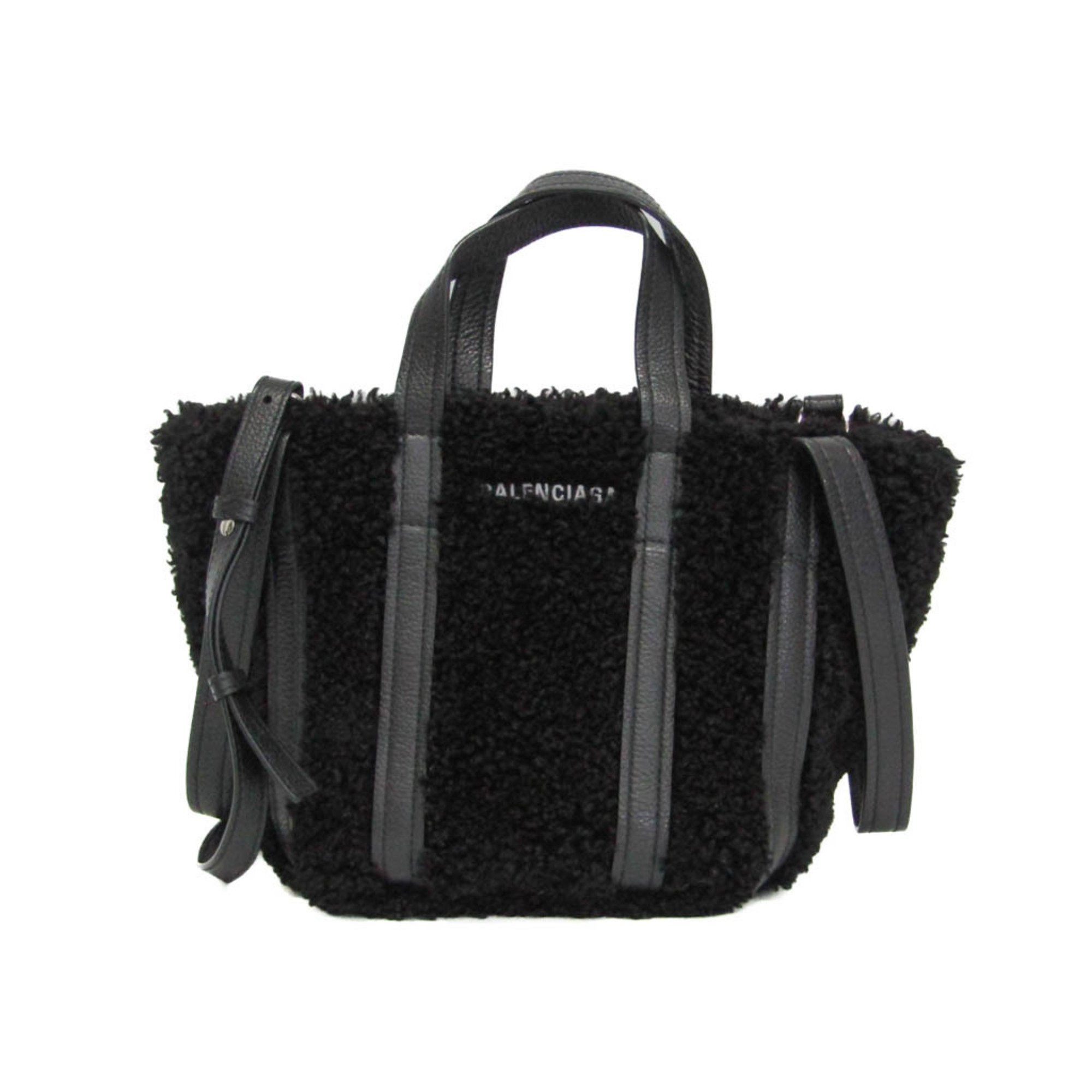 Balenciaga Balenciaga Everyday XS North South 672793 Women's Leather,Polyester Tote Bag Black Size ONE SIZE - 1 Thumbnail