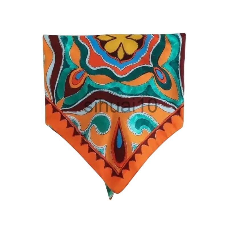 Other Commense Off Shoulder Asymmetric Print Bandana Crop Top Size M / US 6-8 / IT 42-44 - 3 Thumbnail