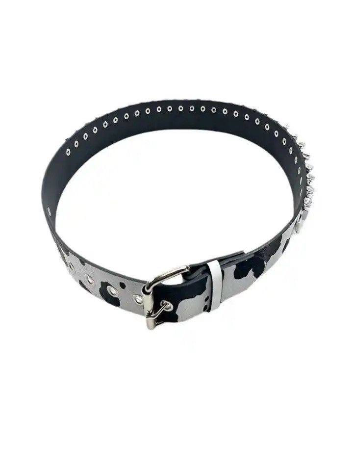 Leather × Vintage West Cowboy Belt Size ONE SIZE - 2 Thumbnail