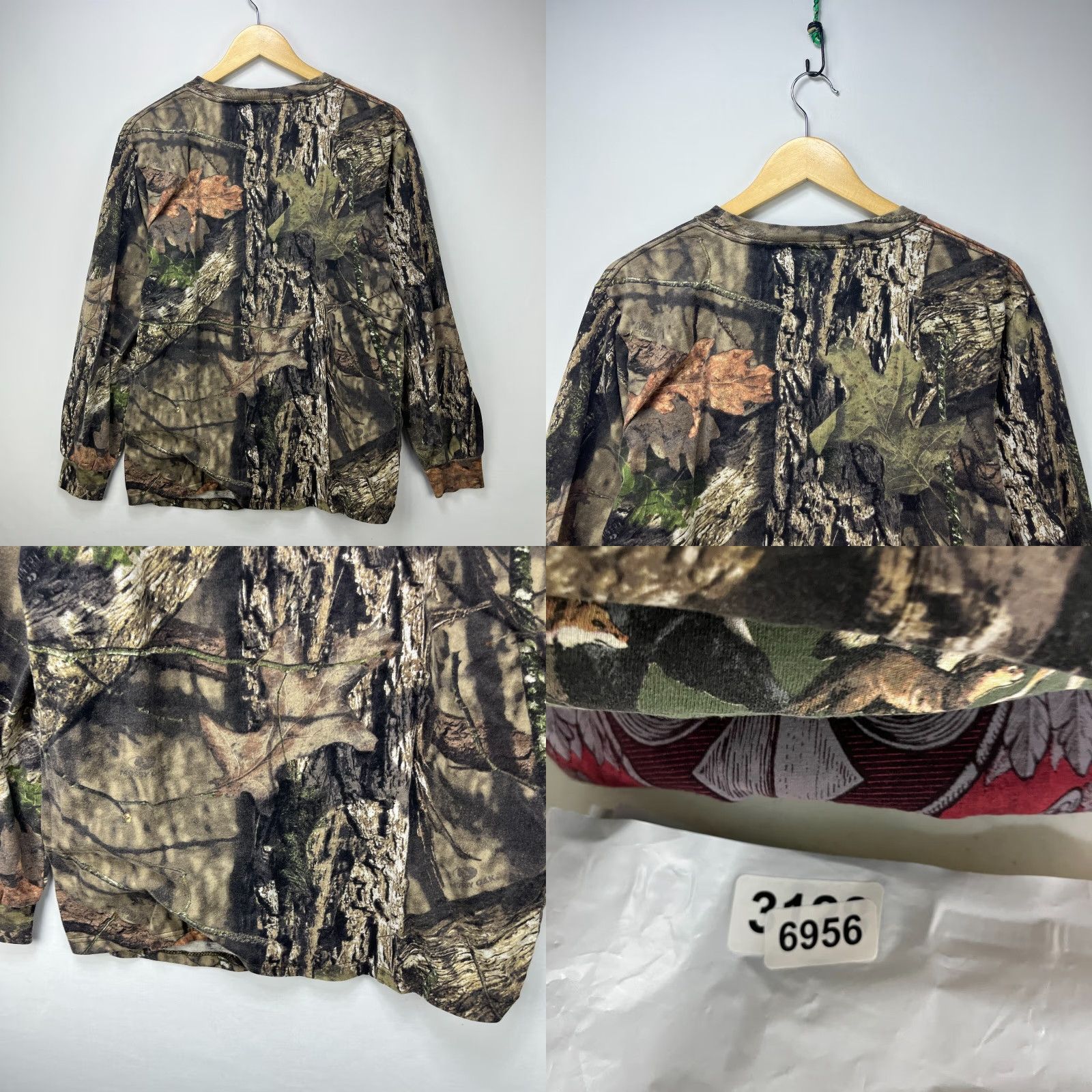 Realtree VINTAGE Realtree Camo Long Sleeve Shirt Mens L Green 2000s Size US L / EU 52-54 / 3 - 8 Thumbnail