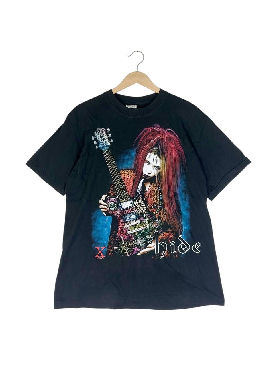 Vintage 90s Hide X Japan Big Potrait Tees/ Heavy Metal