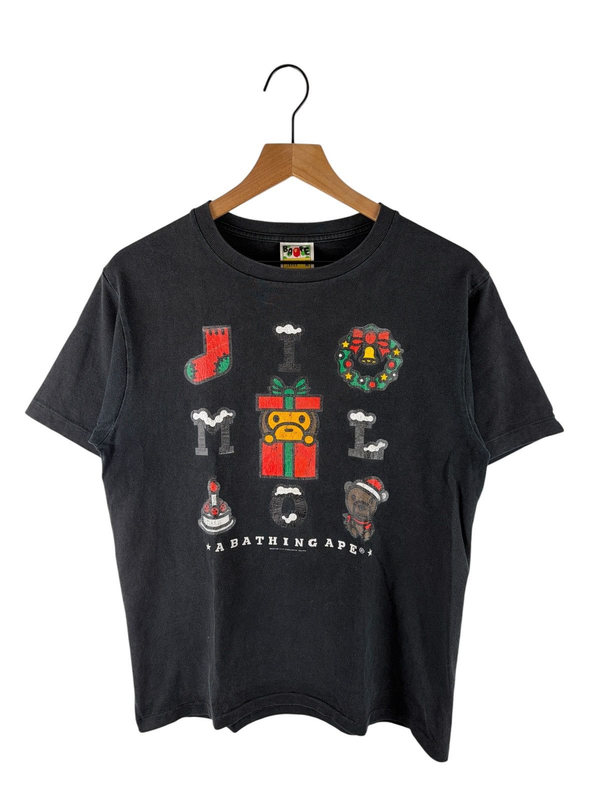 Bape 2011 Bape Milo X’mas Print Tee Size US M / EU 48-50 / 2 - 1 Thumbnail