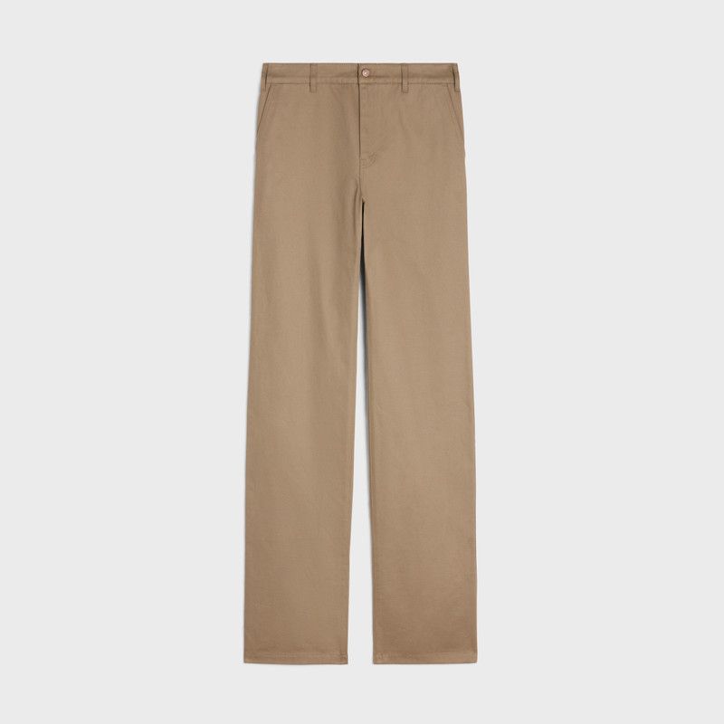 Celine o1bcso1str1225 2N886383U Straight Chinos Pant in Raw Wash Size US 27 - 1 Thumbnail