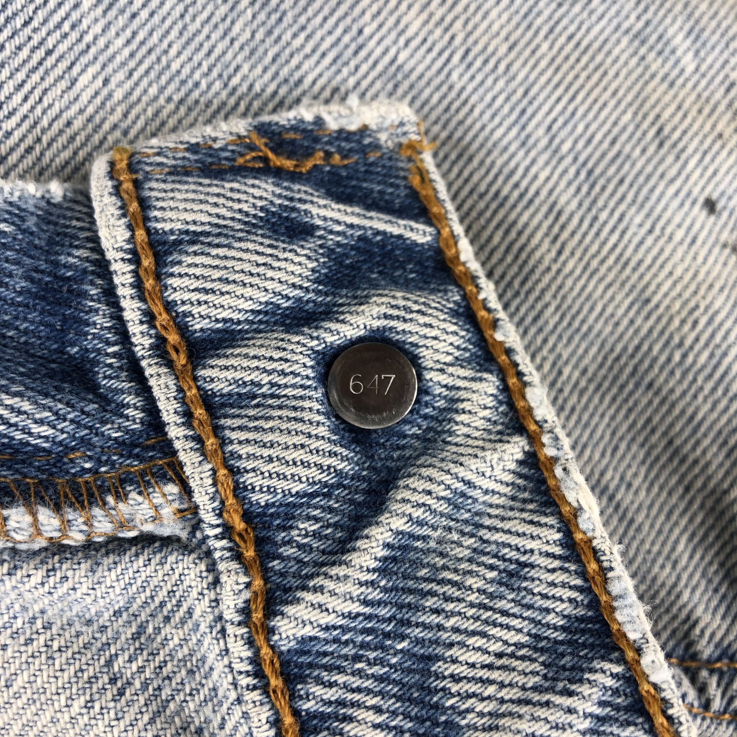 Levi's × Vintage Vintage 90s Blue Wash Levis 550 Jeans-JM2458 Size US 27 - 15 Thumbnail