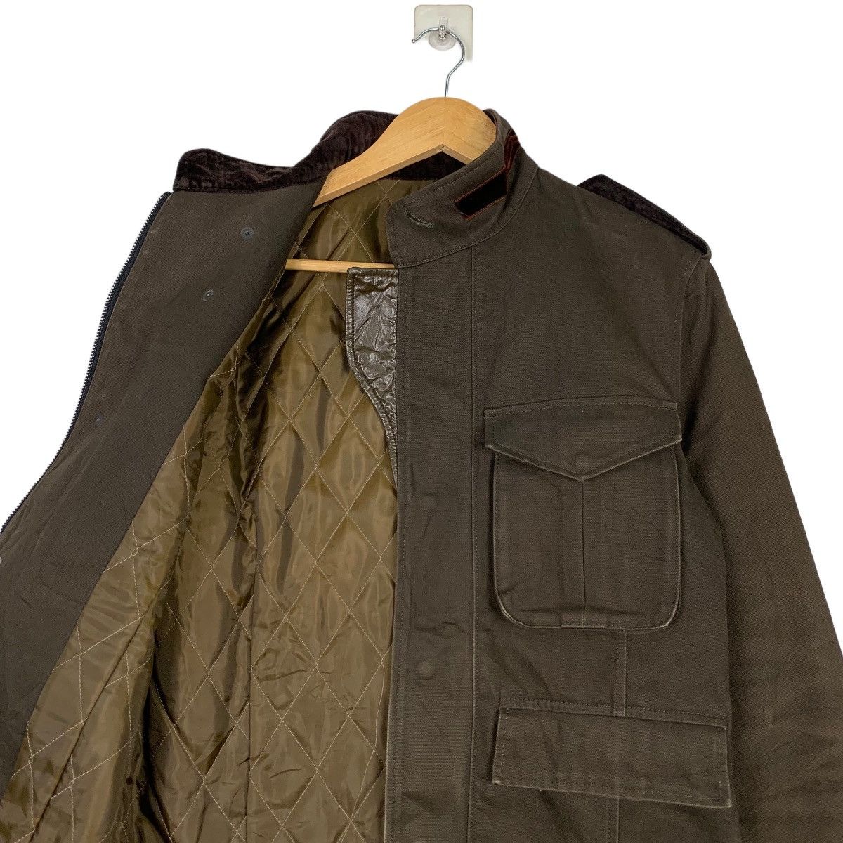 Japanese Brand HIGH STREET Four Pocket Chore Jacket Casual Outfit #1106-C50 Size US M / EU 48-50 / 2 - 10 Thumbnail