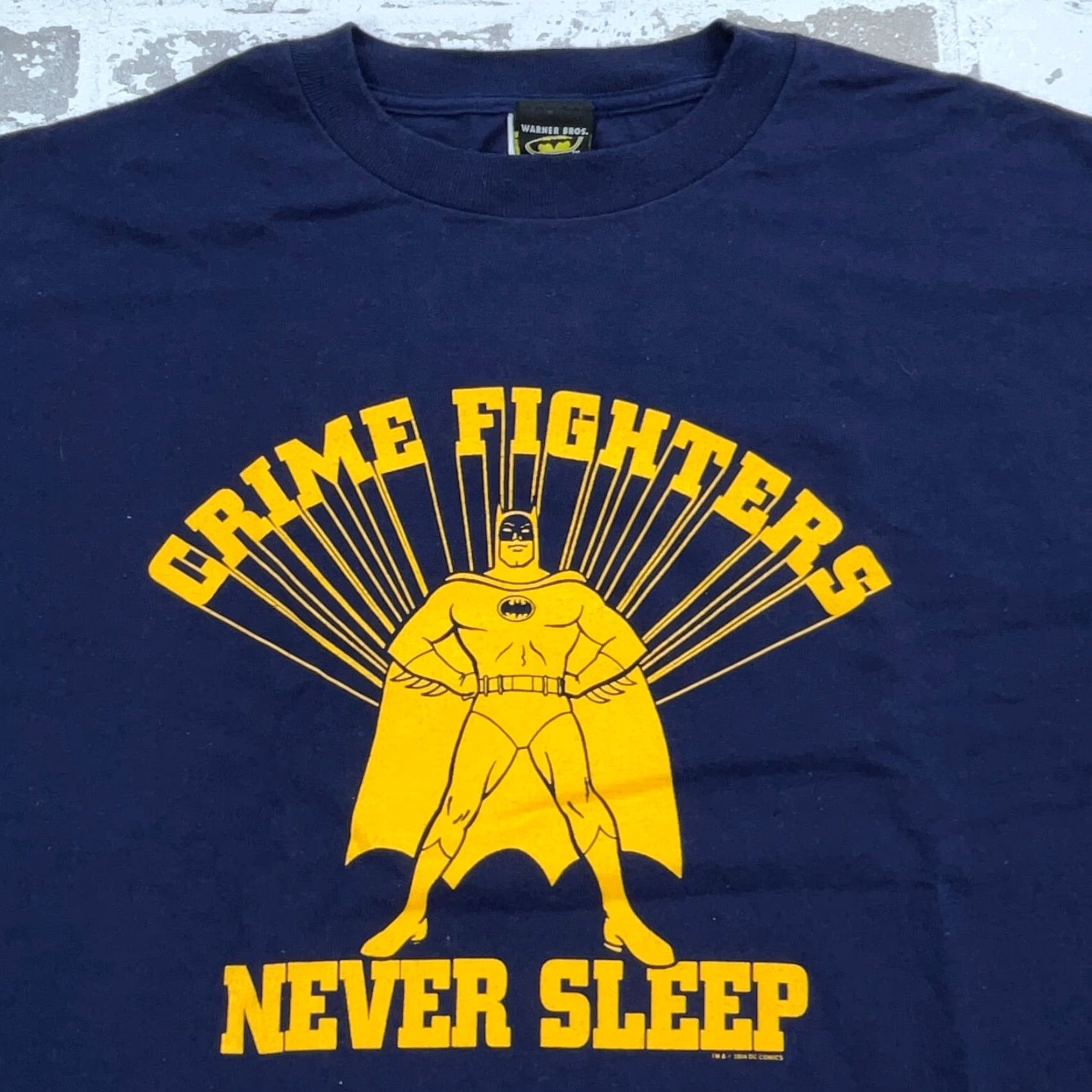 Vintage VINTAGE Batman Shirt Men L Blue Yellow Tee Retro Crime Fighters Y2K 2000s Batman Logo Graphic Print Jersey Cotton Short Sleeve Crew Neck T-Shirt Size US L / EU 52-54 / 3 - 2 Thumbnail