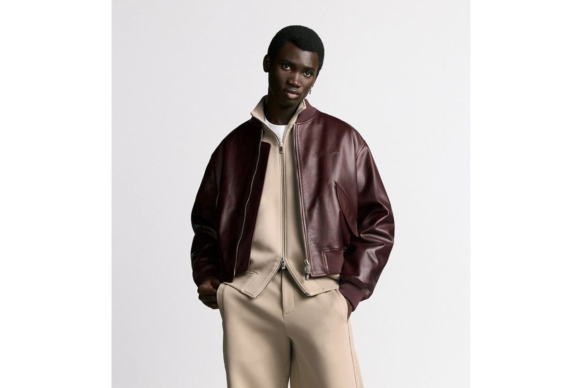 Dior o1bcso1str0326 Couture Bomber Jacket in Brown Size US L / EU 52-54 / 3 - 3 Thumbnail