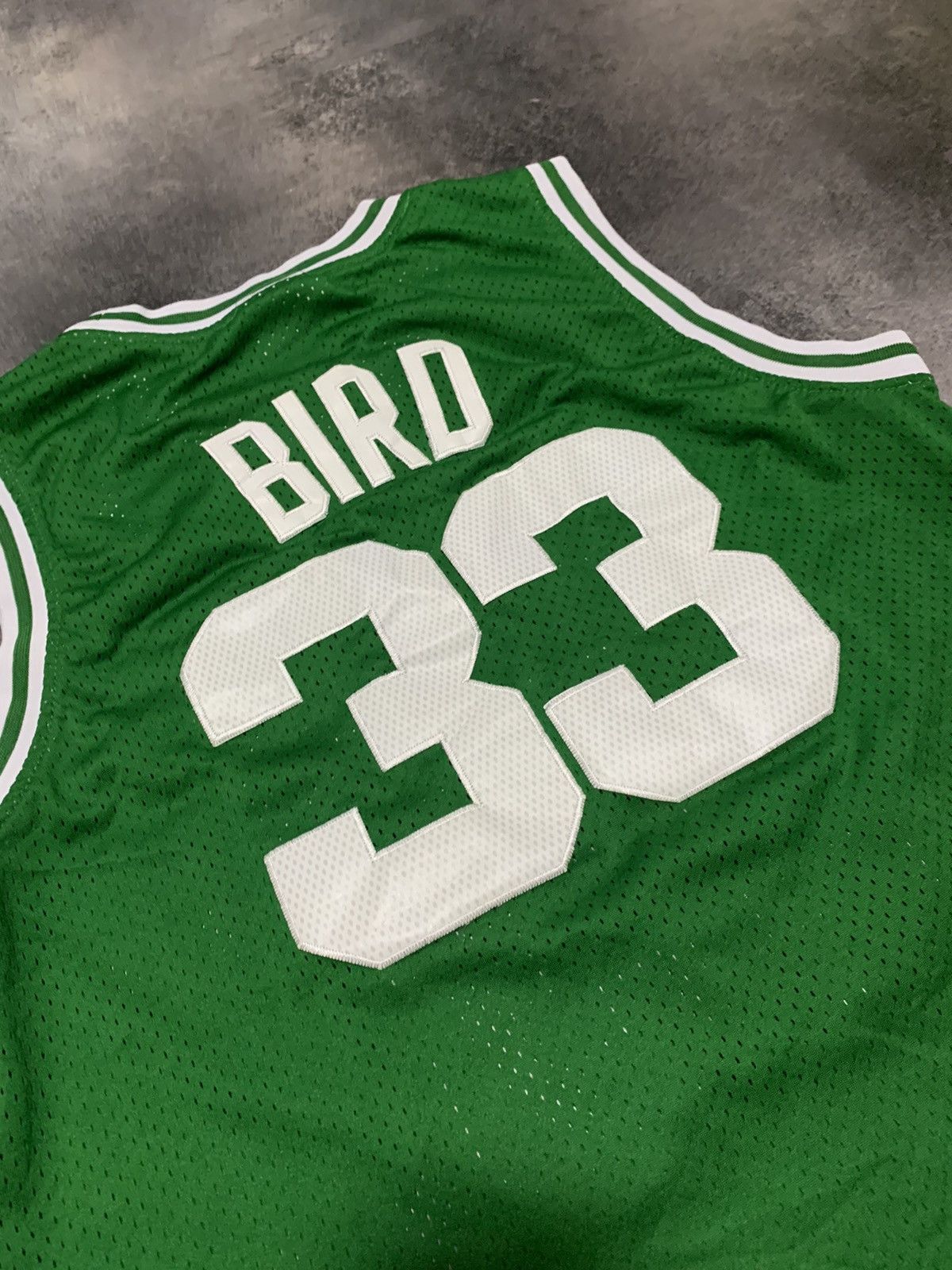 Adidas × NBA × Vintage Vintage Adidas NBA Celtics Bird 33 Jersey Tee Shirt Size M Size US M / EU 48-50 / 2 - 4 Thumbnail