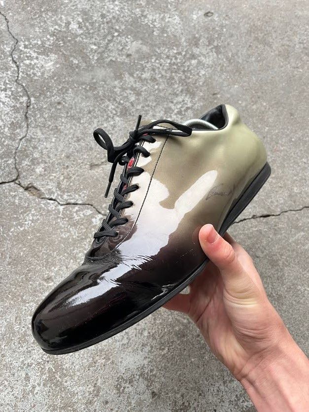 Prada Prada America’s Cup patent leather sneakers – double color Size US 9.5 / EU 42-43 - 3 Thumbnail