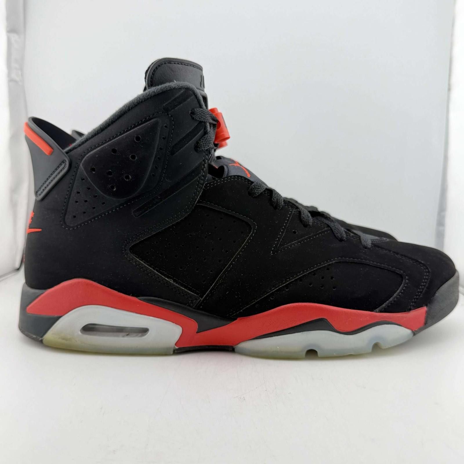 Nike Nike Air Jordan 6 Retro Black/Infrared US 14 Used OG Box Size US 14 / EU 47 - 4 Thumbnail