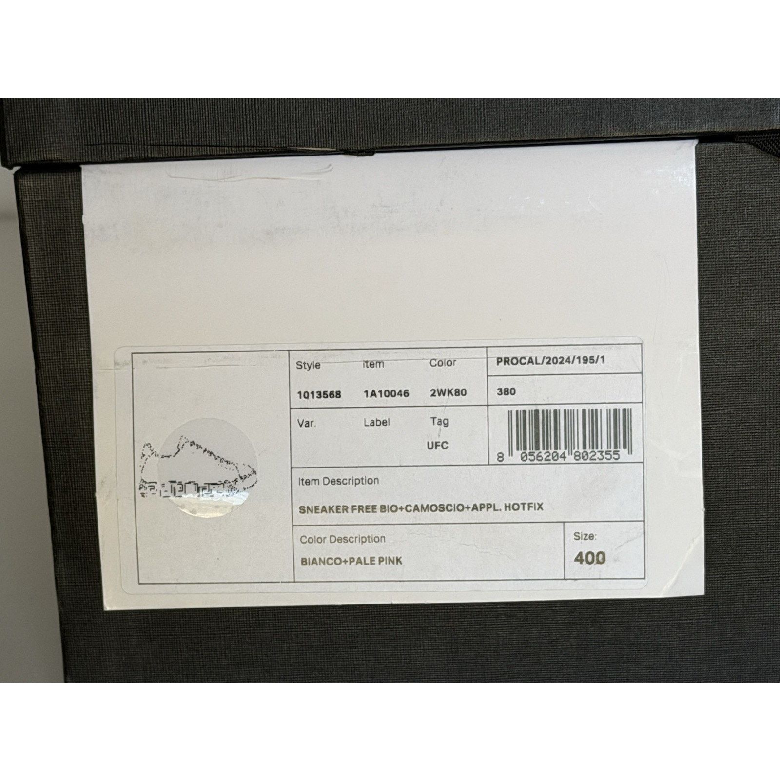Versace Versace Crystal Greek Leather Sneakers 10 US (40) 1013568 Size US 10 / IT 40 - 19 Thumbnail