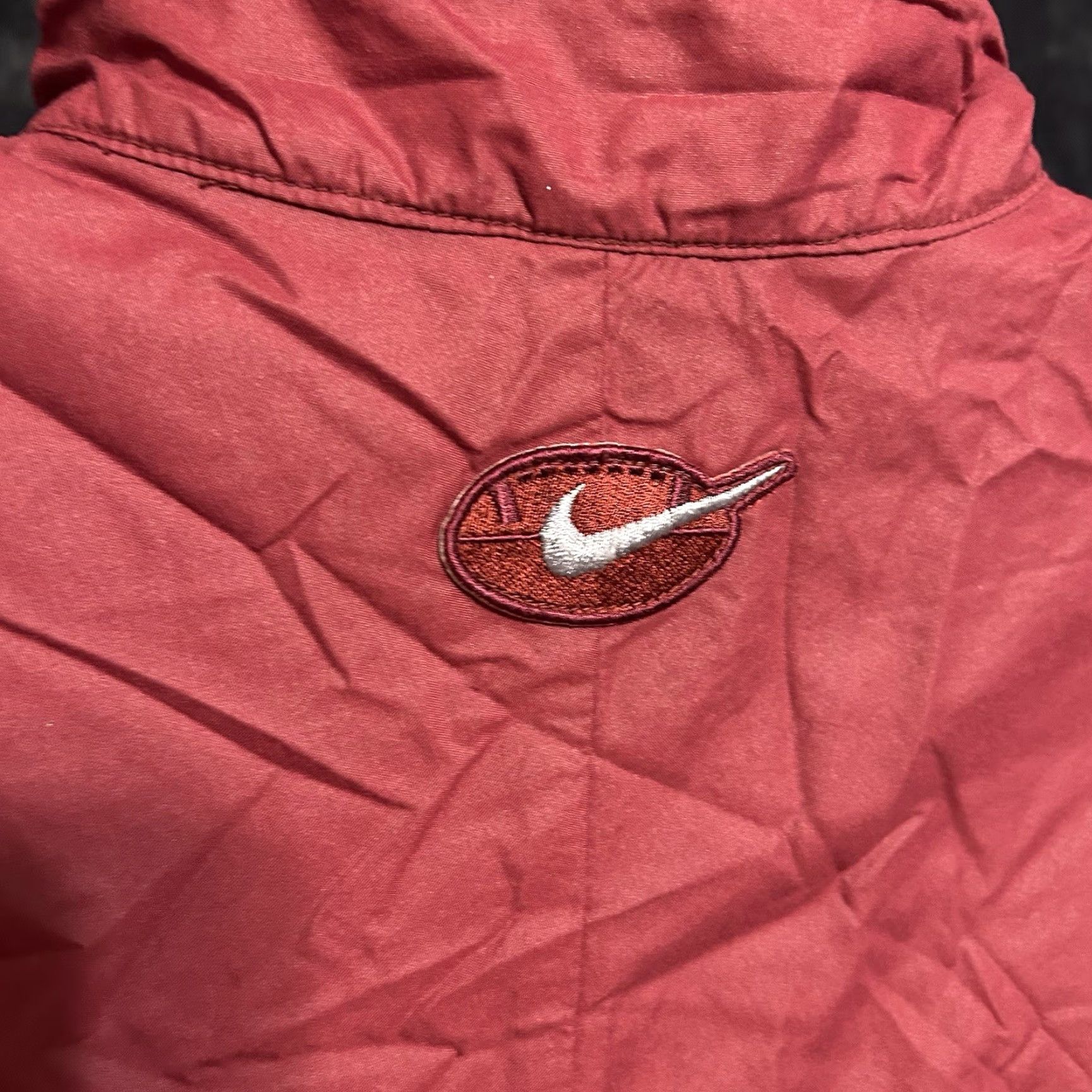 Nike VINTAGE Nike Team Texas A&M Aggies 1/4 Zip Windbreaker Jacket Adult Small Maroon Size US S / EU 44-46 / 1 - 6 Thumbnail