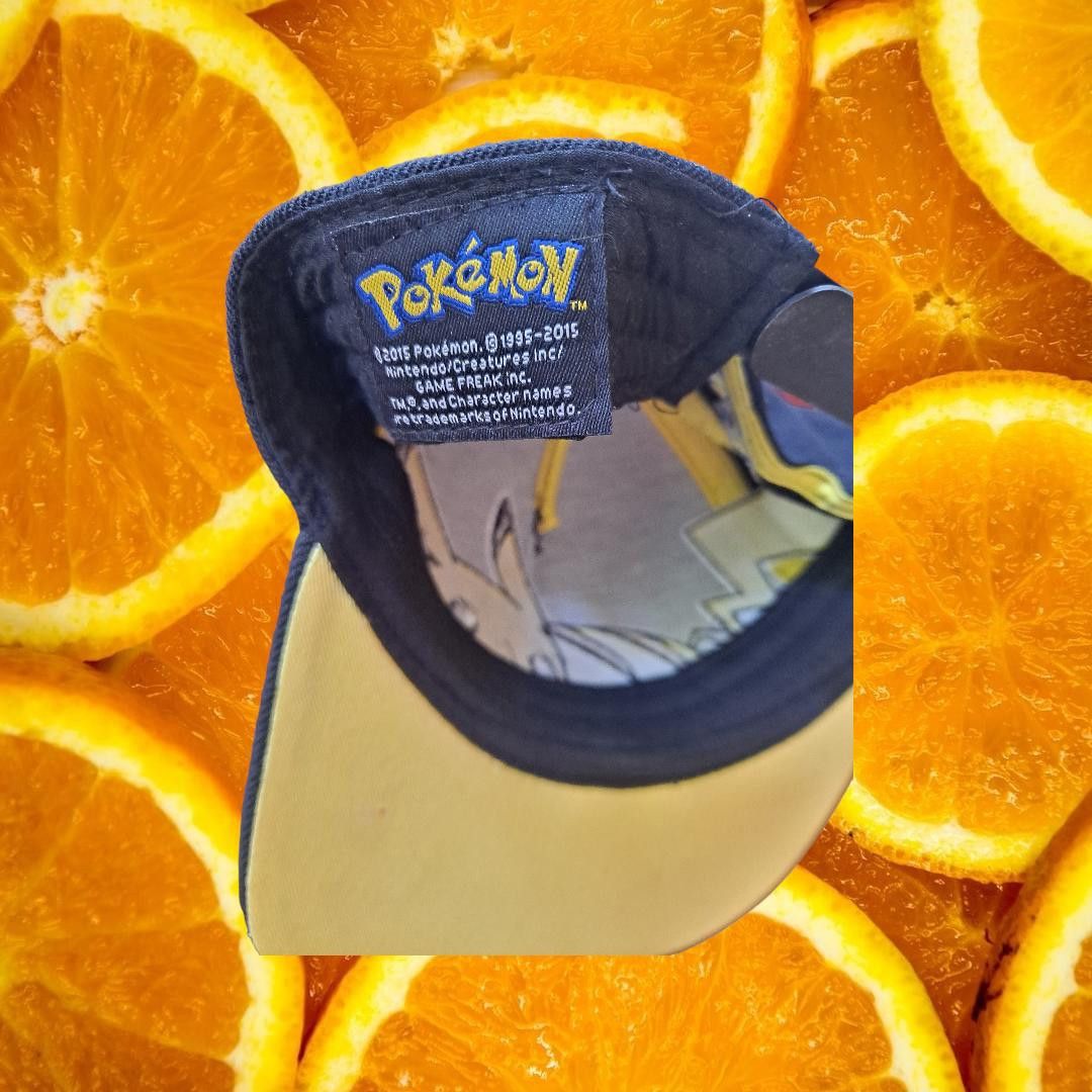 Pokemon Pikachu Pokemon Adjustable Hat Size ONE SIZE - 3 Thumbnail