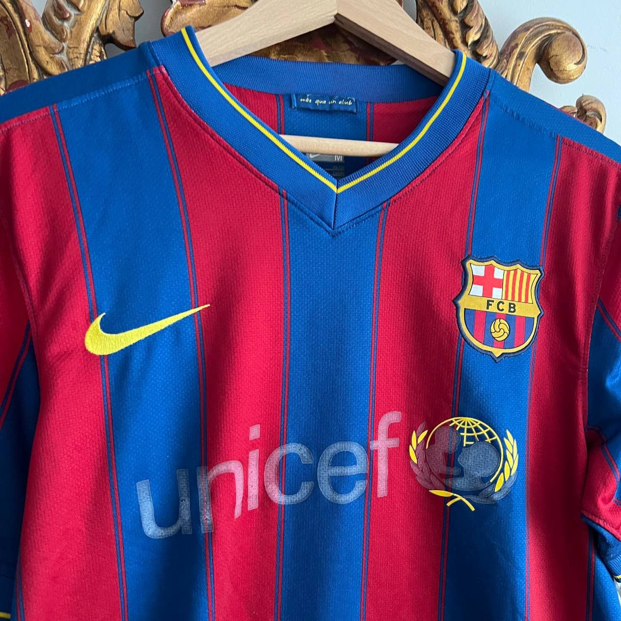Vintage Vintage Nike FC Barcelona 2009/2010 Soccer Jersey Sz S Size US S / EU 44-46 / 1 - 3 Thumbnail