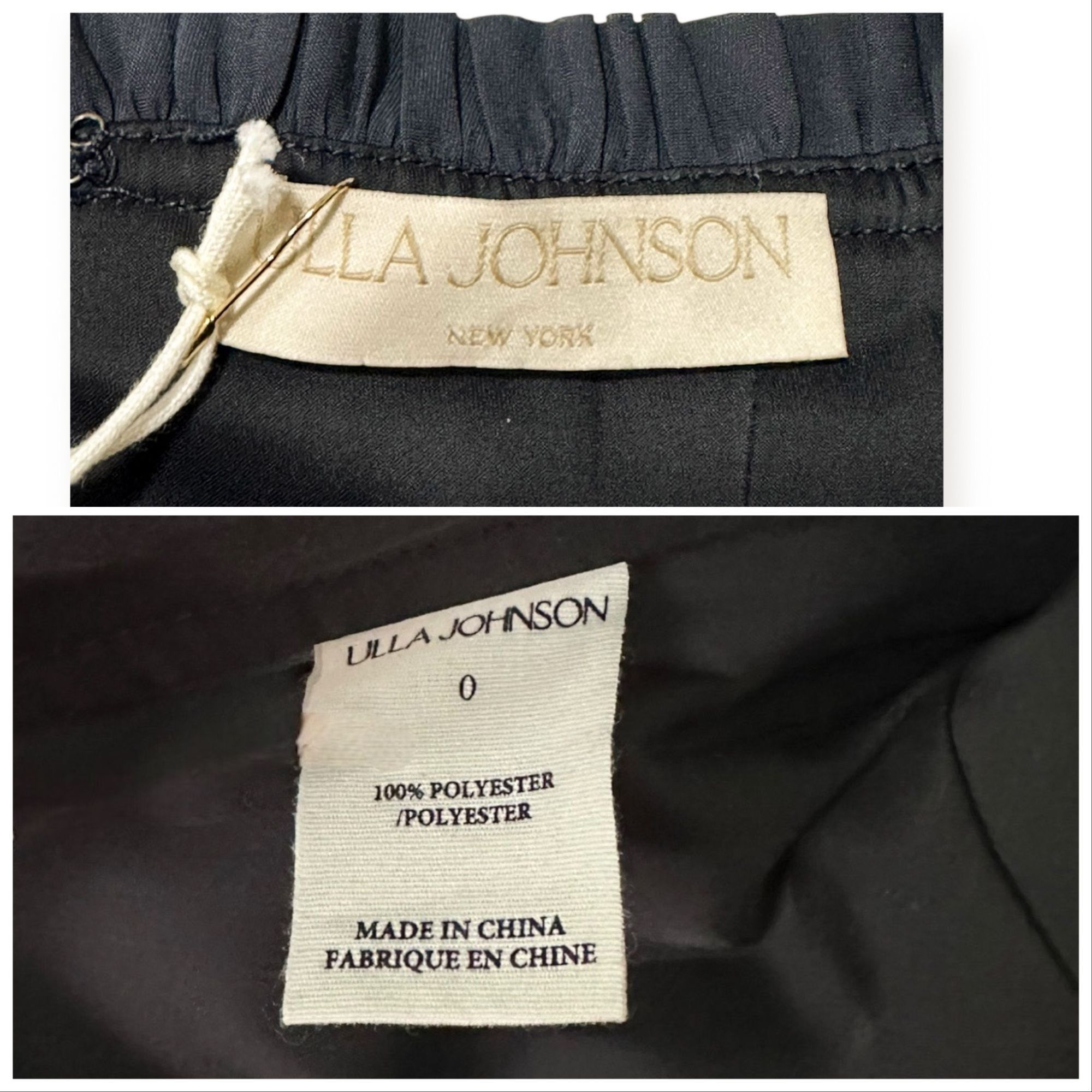 Ulla Johnson Ulla Johnson Mia Blouse in Noir (Black), Size 0, New with ta Size XS / US 0-2 / IT 36-38 - 4 Thumbnail