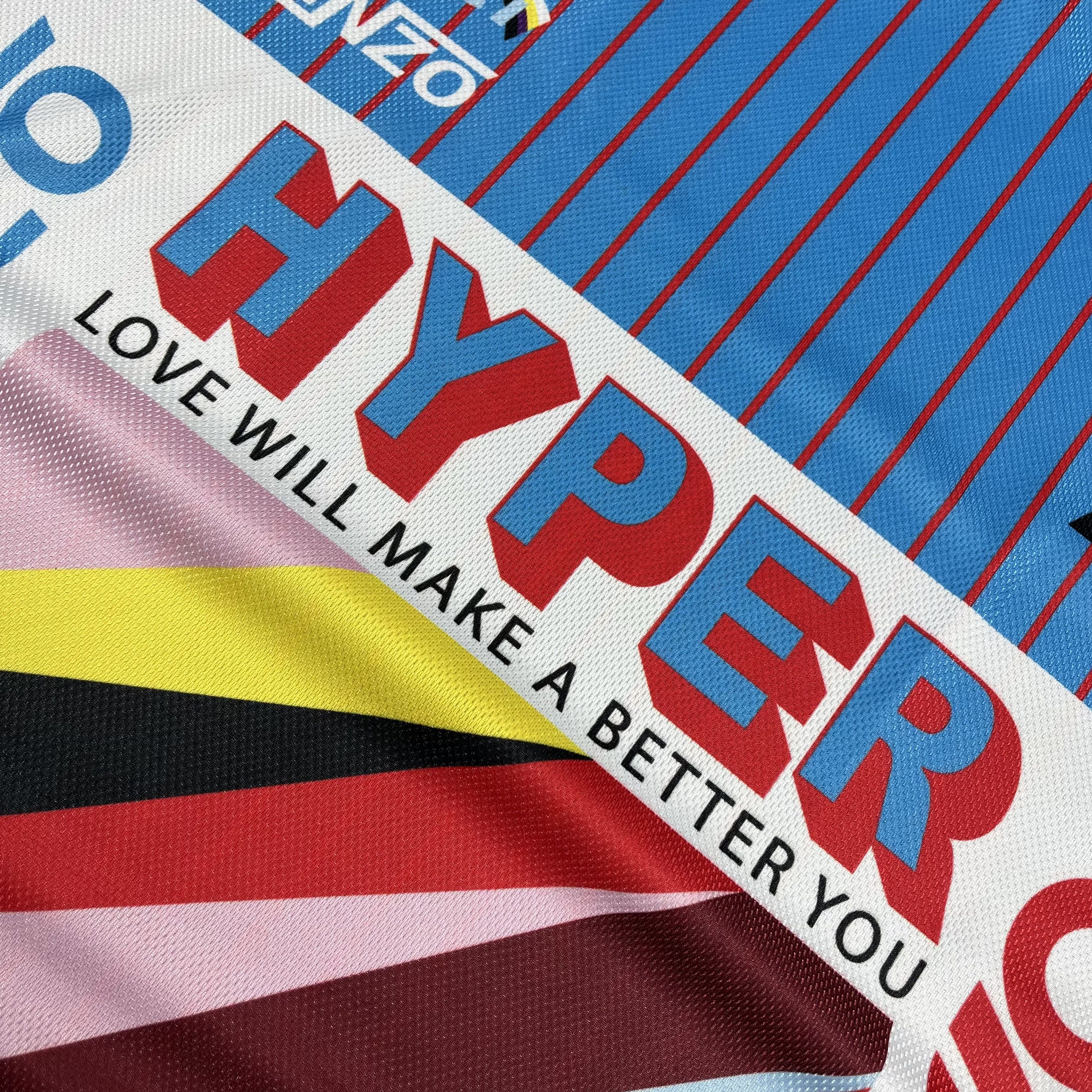 Kenzo Kenzo Stripped “Love Will Make A Better You” Jersey Shirt Size US S / EU 44-46 / 1 - 20 Thumbnail