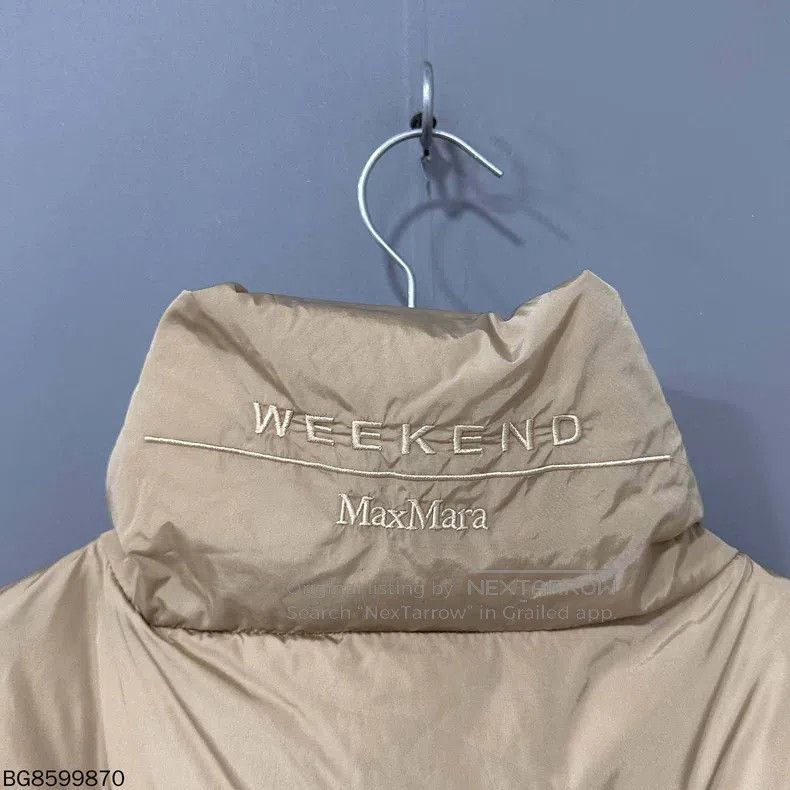 Max Mara Max Mara Embroidered Logo Puffer Jacket Size XS / US 0-2 / IT 36-38 - 6 Thumbnail