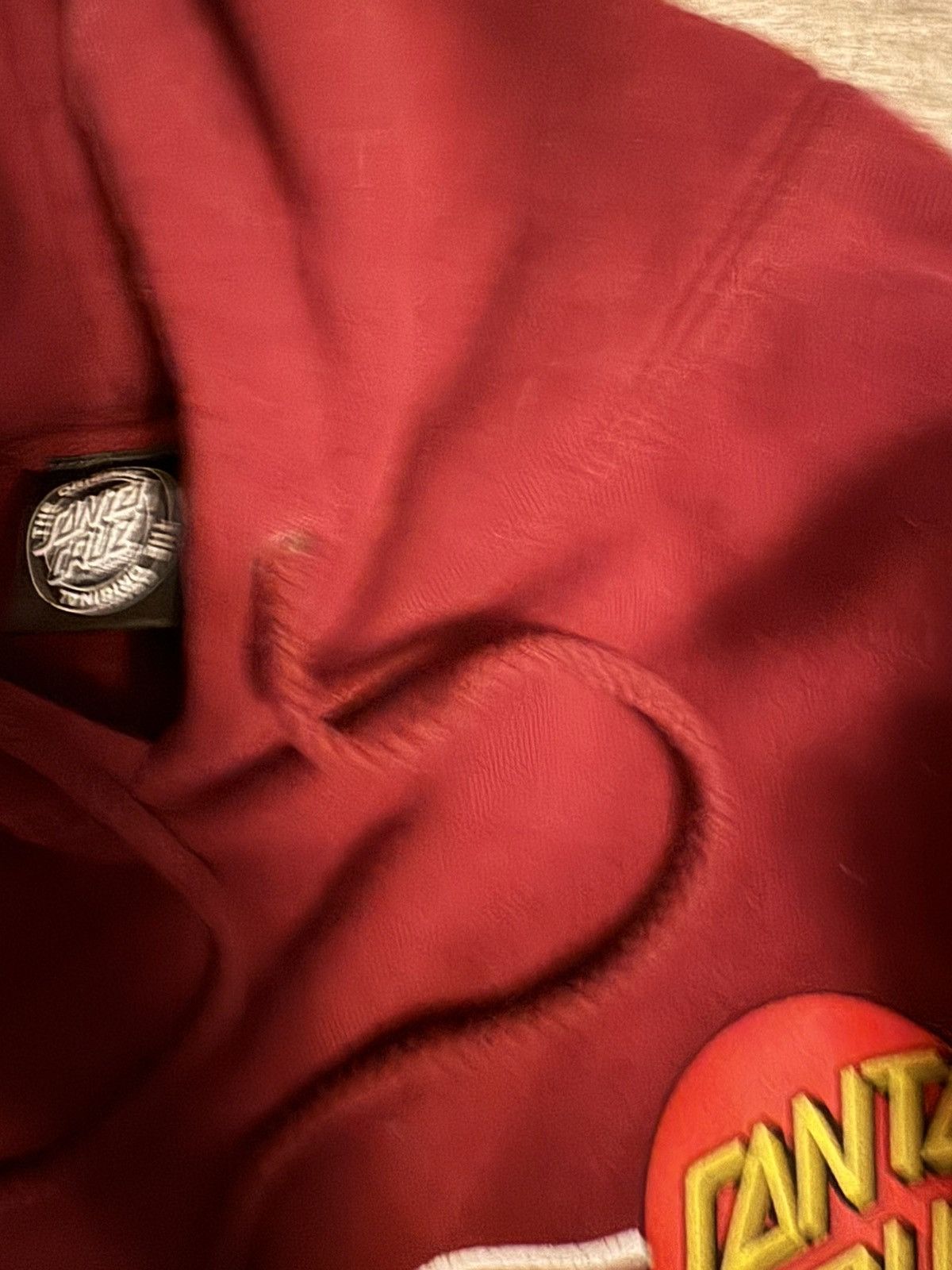 Santa Cruz Skateboards Santa cruz burgundy sweatshirt // hoodie Size US M / EU 48-50 / 2 - 2 Thumbnail