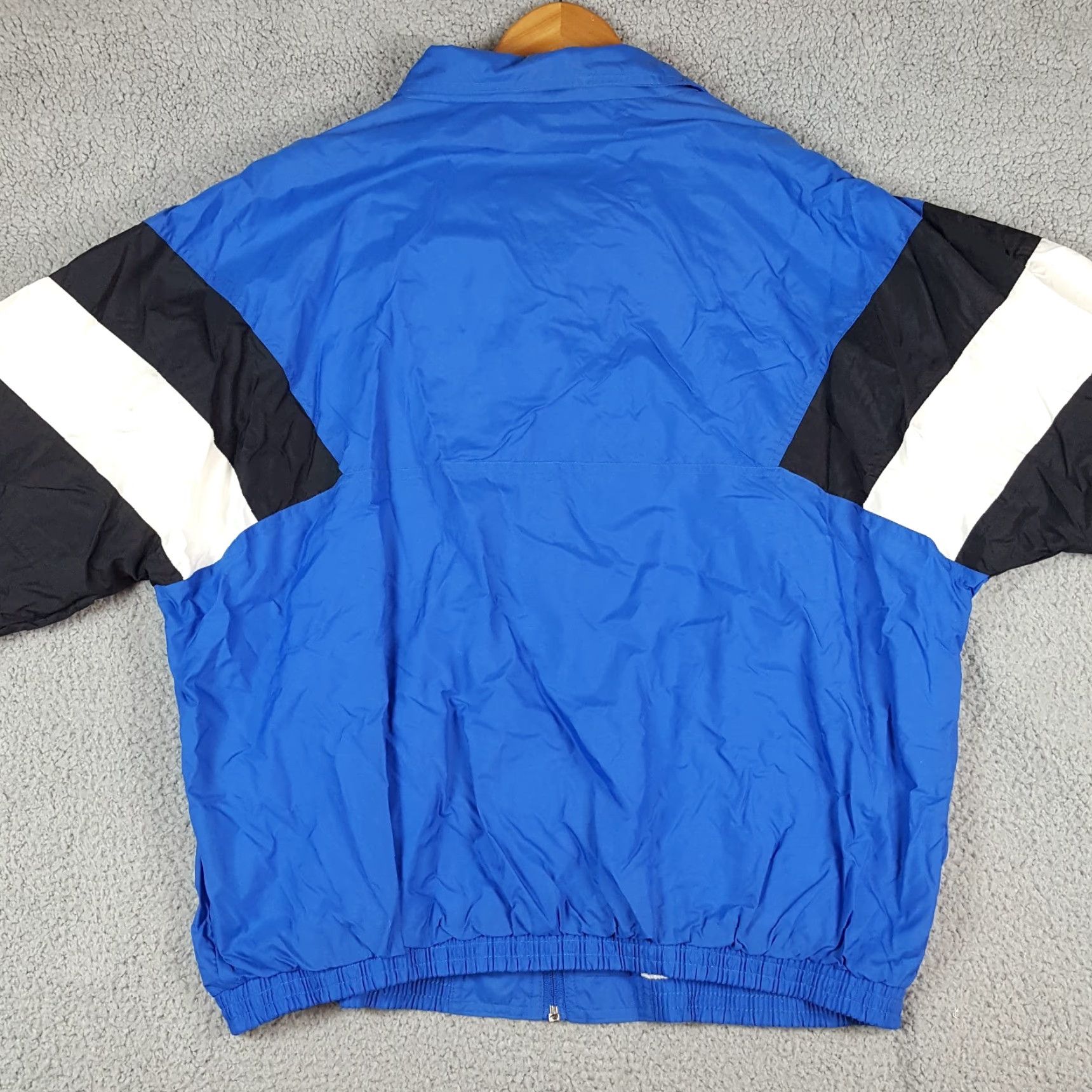 Holloway Vintage 90s Striped Racing Jacket Mens Size L Retro Windbreaker Zip Track Jacket Size US L / EU 52-54 / 3 - 4 Thumbnail