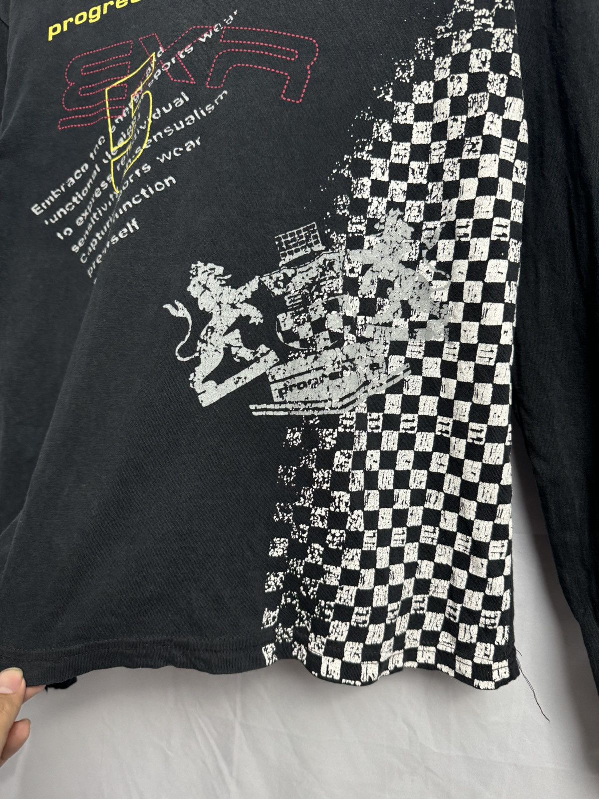 If Six Was Nine Japanese Poem EXR Long Sleeve Just Faded Size US S / EU 44-46 / 1 - 8 Thumbnail