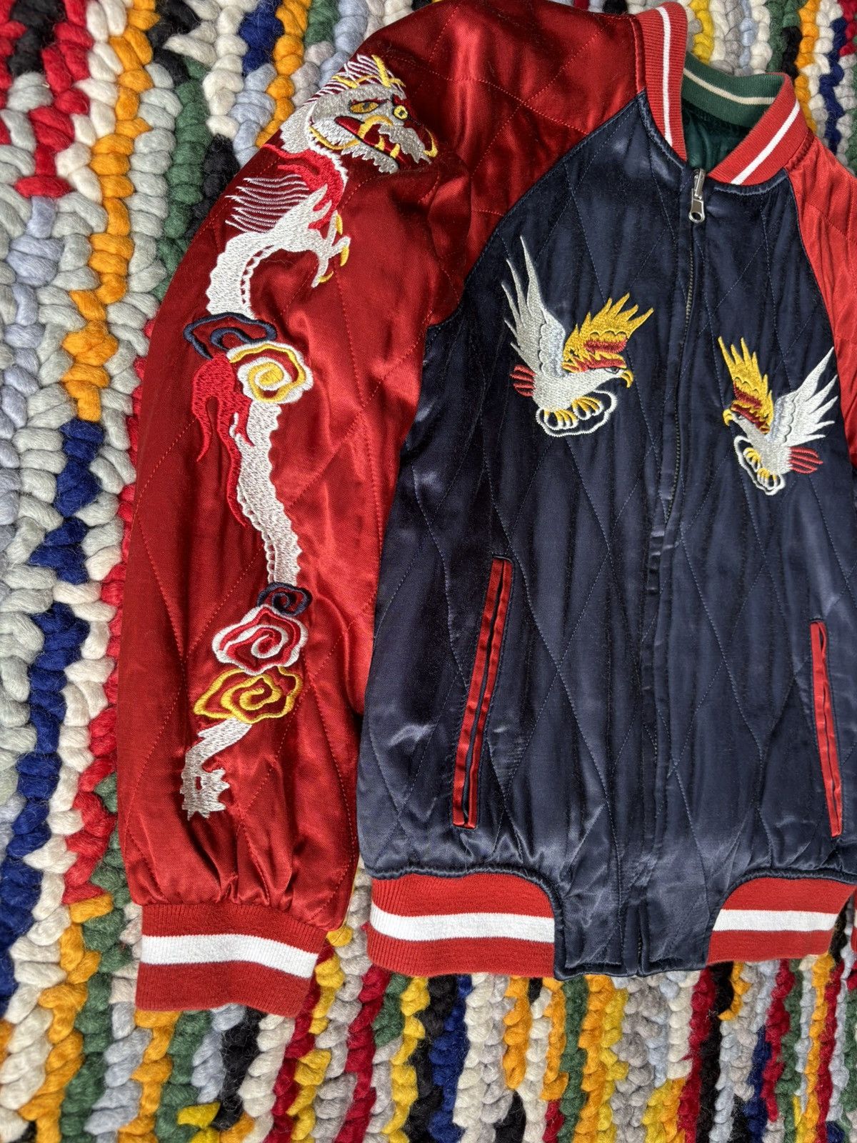 Other Sukajan 88-89 Korea Jacket Reversible Japan Size US S / EU 44-46 / 1 - 6 Thumbnail