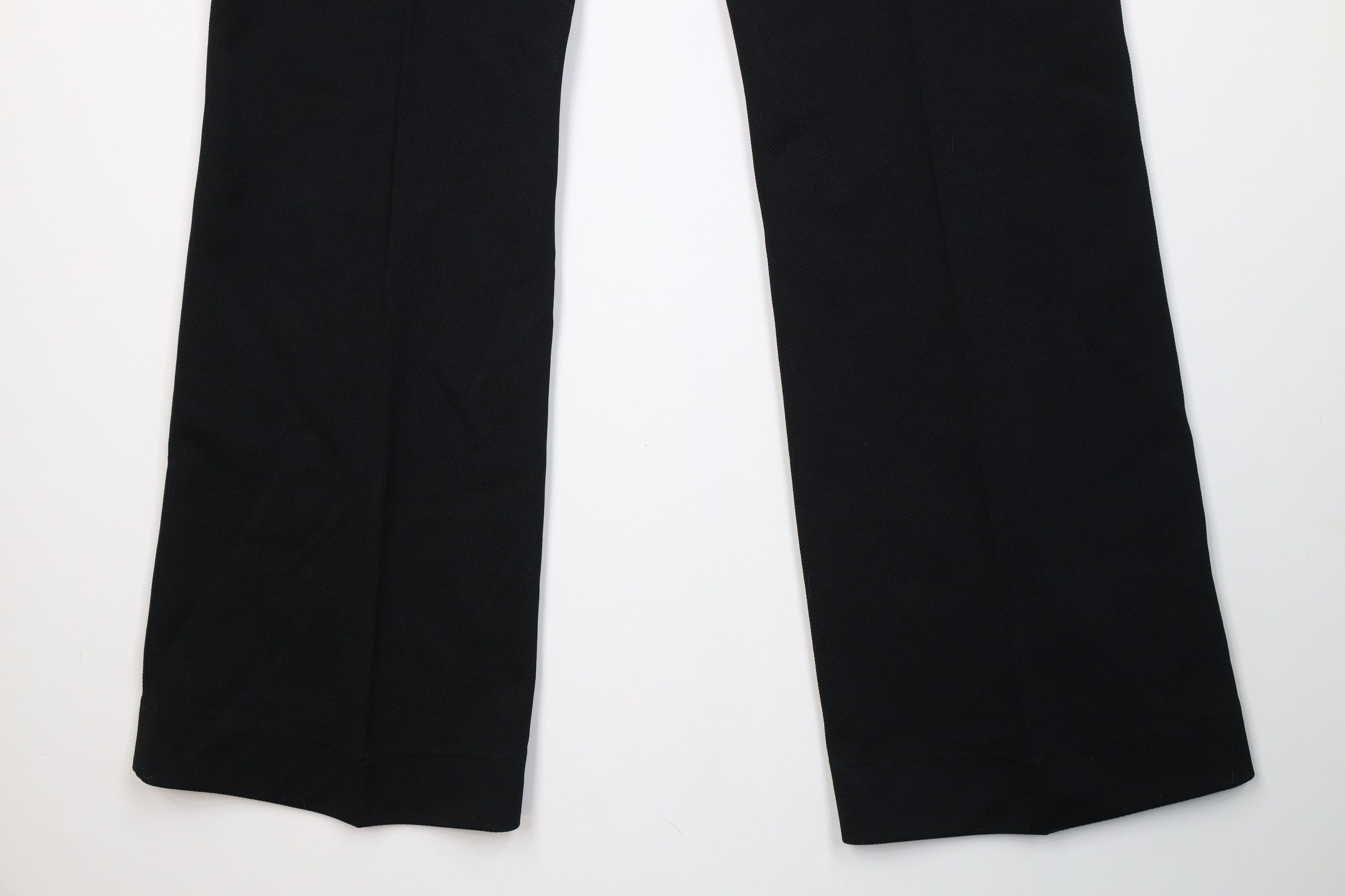 Vintage Vintage 70s Streetwear Flared Wide Leg Chino Pants Black USA Size US 34 / EU 50 - 10 Thumbnail