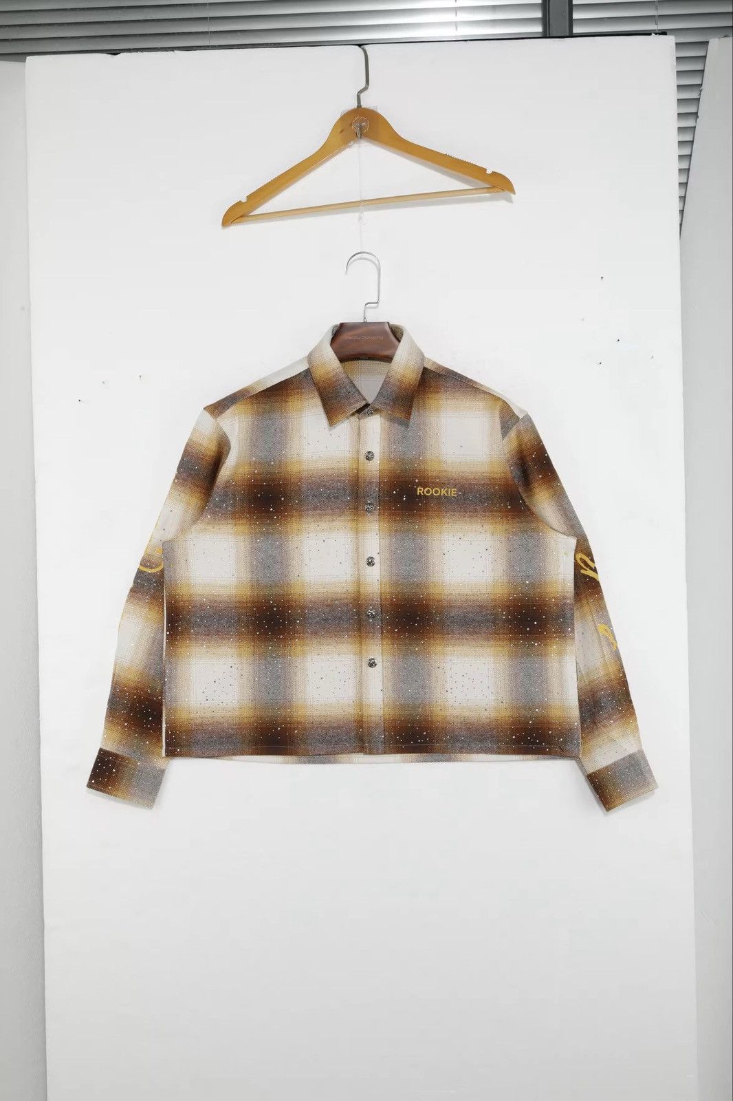 Other Vale Like Rhinestone Flannel Size US L / EU 52-54 / 3 - 1 Thumbnail