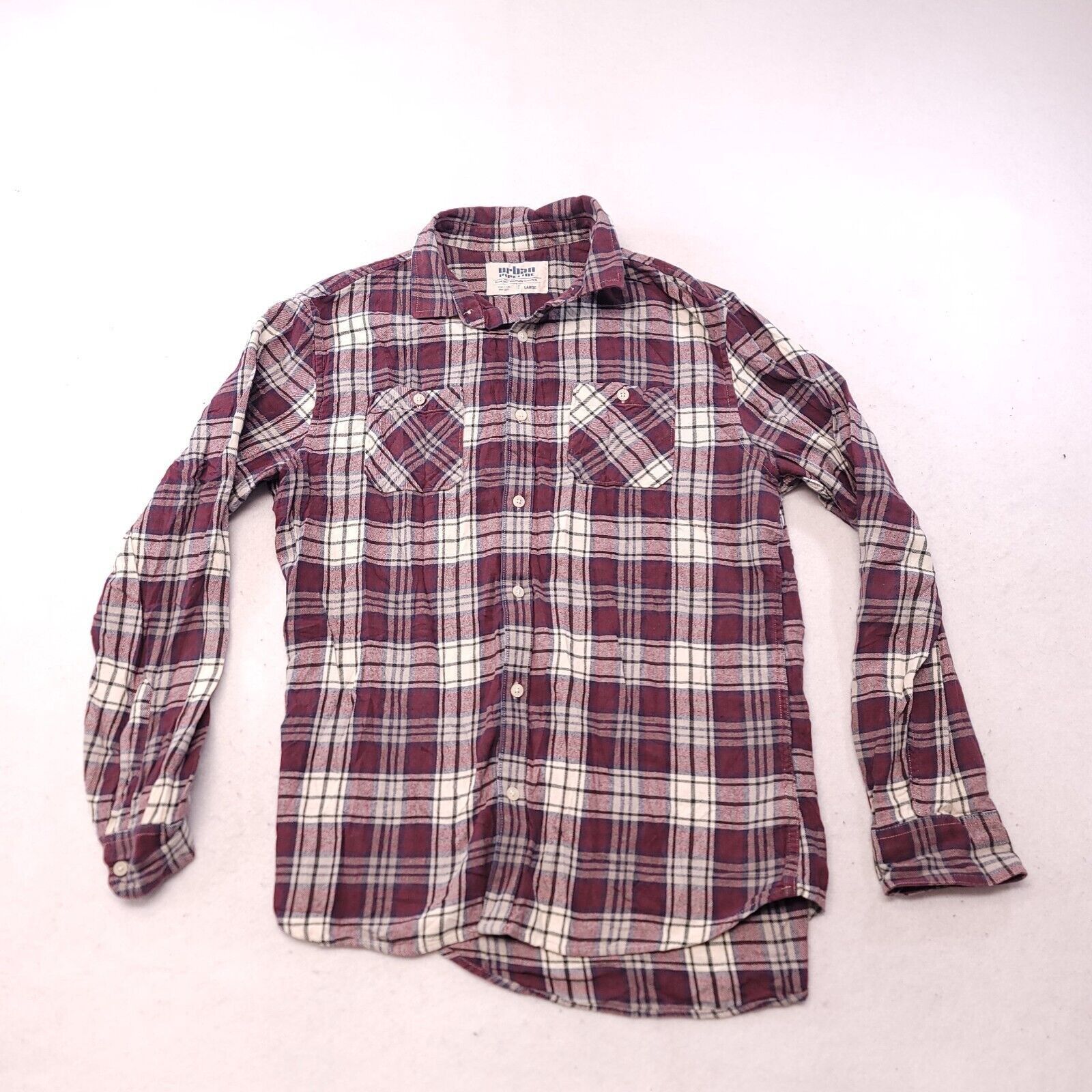 Urban Pipeline Urban Pipeline Tartan Flannel Shirt Mens Size Large L Red Size US L / EU 52-54 / 3 - 2 Thumbnail