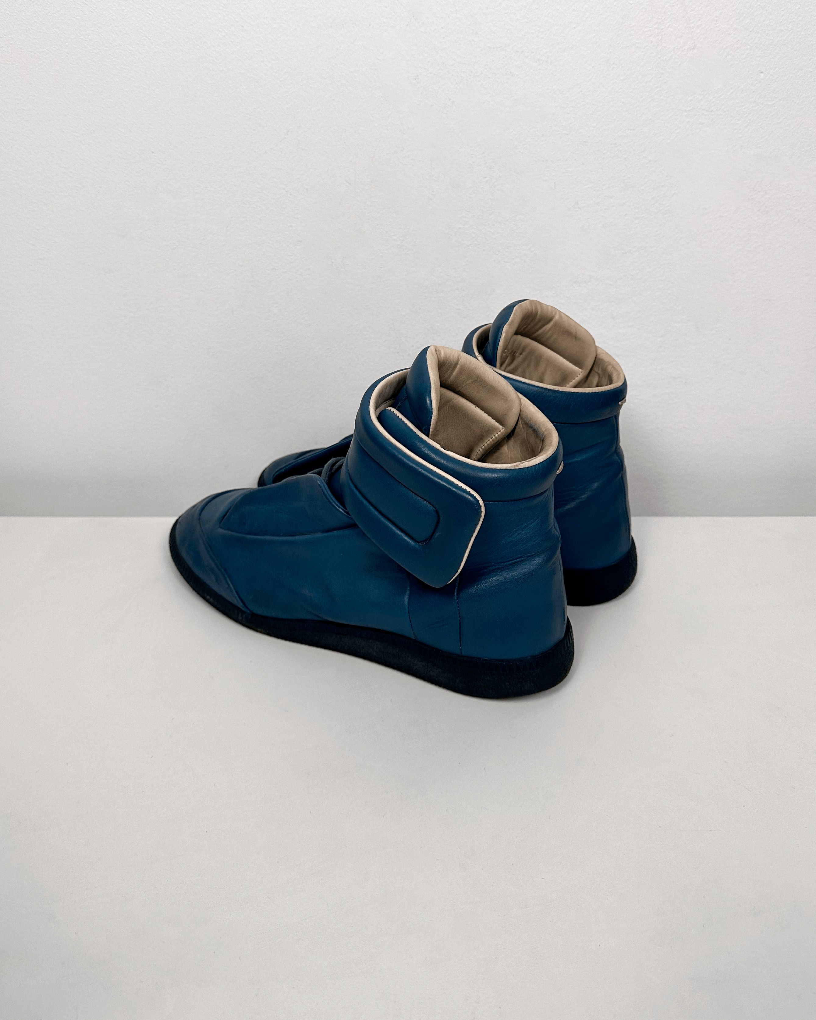 Maison Margiela Maison Margiela Future High Blue Sneakers Size US 7.5 / EU 40-41 - 2 Thumbnail