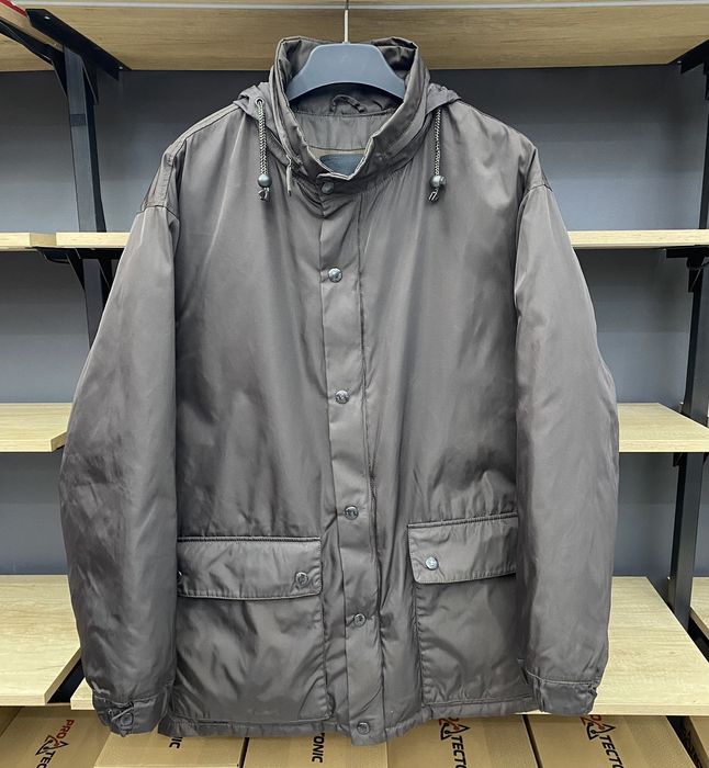 Prada Vintage Prada Metal Waterproof Down Puffer Jacket Grailed
