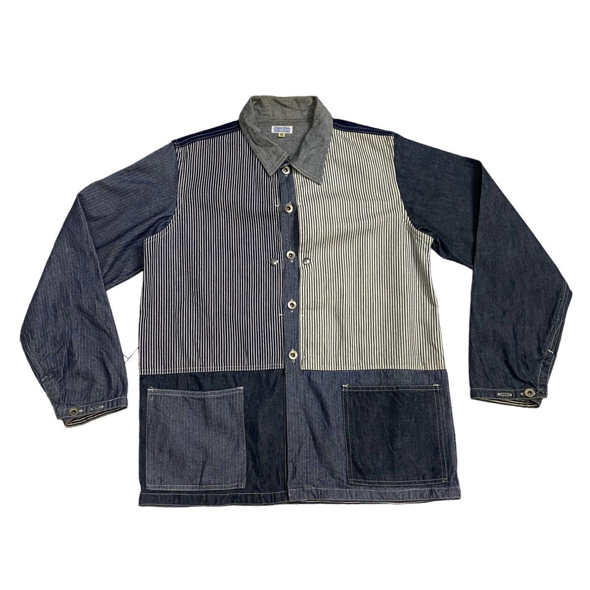 Sugar Cane Sugar Cane Coverall Denim Jacket Crazy Pattern Size US M / EU 48-50 / 2 - 10 Thumbnail