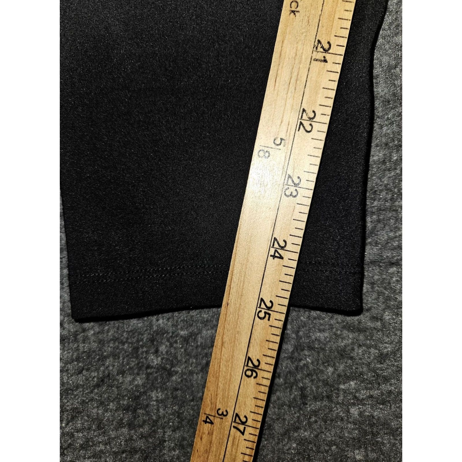 Pinko PINK Leggings Womens L High Rise Pocket Ankle Stretch Athletic Yoga Pants Black Size 36" / US 14 / IT 50 - 5 Thumbnail