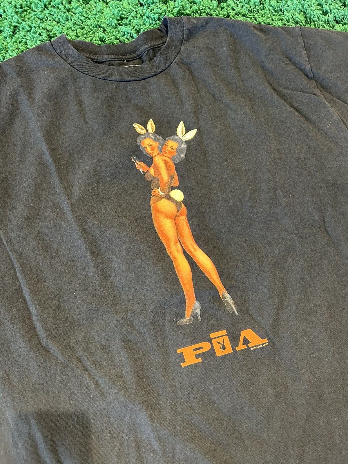 Playboy × Travis Scott Travis Scott Playboy Tee Black Size US XL / EU 56 / 4 - 2 Thumbnail