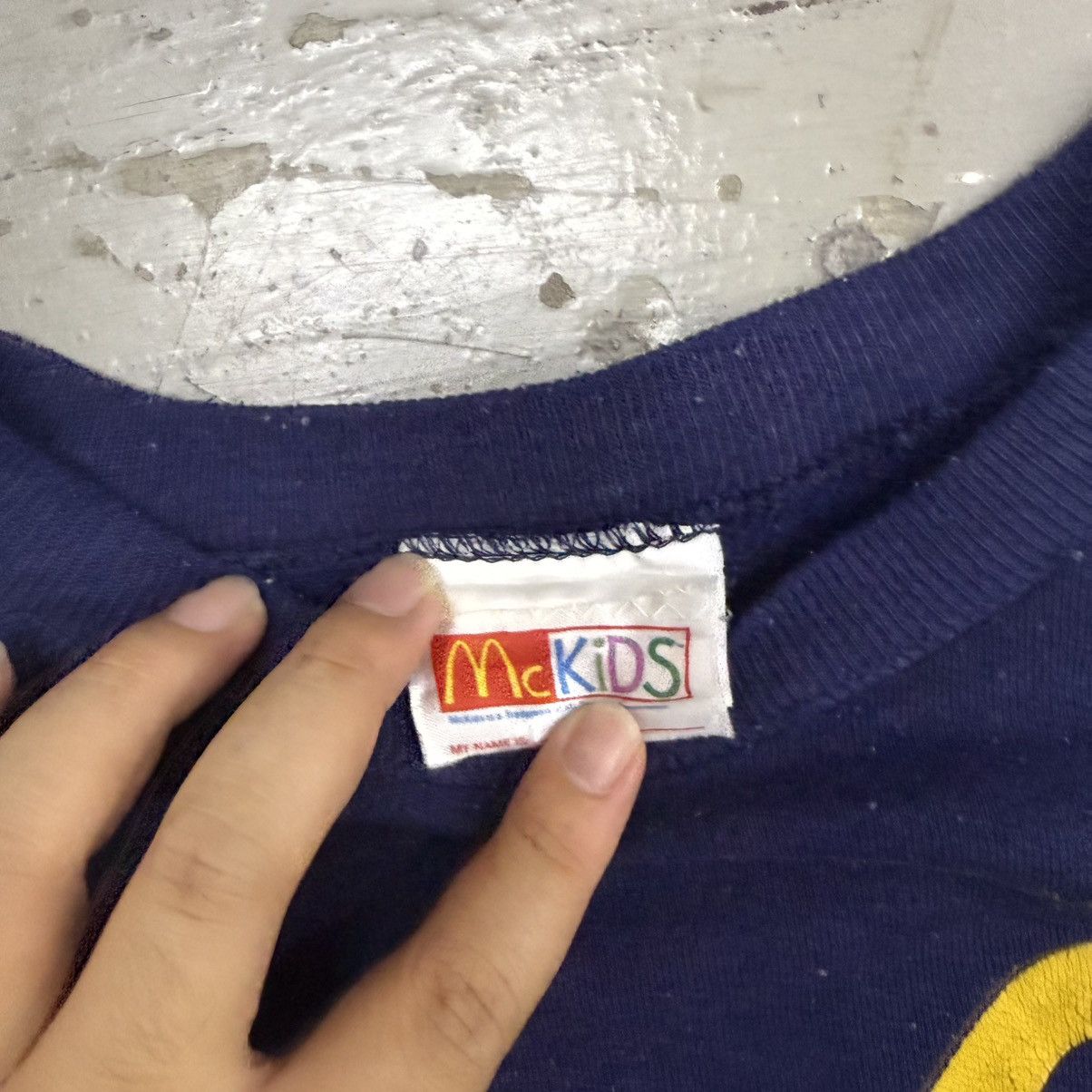 Vintage Vintage 80s McDonald’s McKids Sweatshirt Size US L / EU 52-54 / 3 - 5 Thumbnail