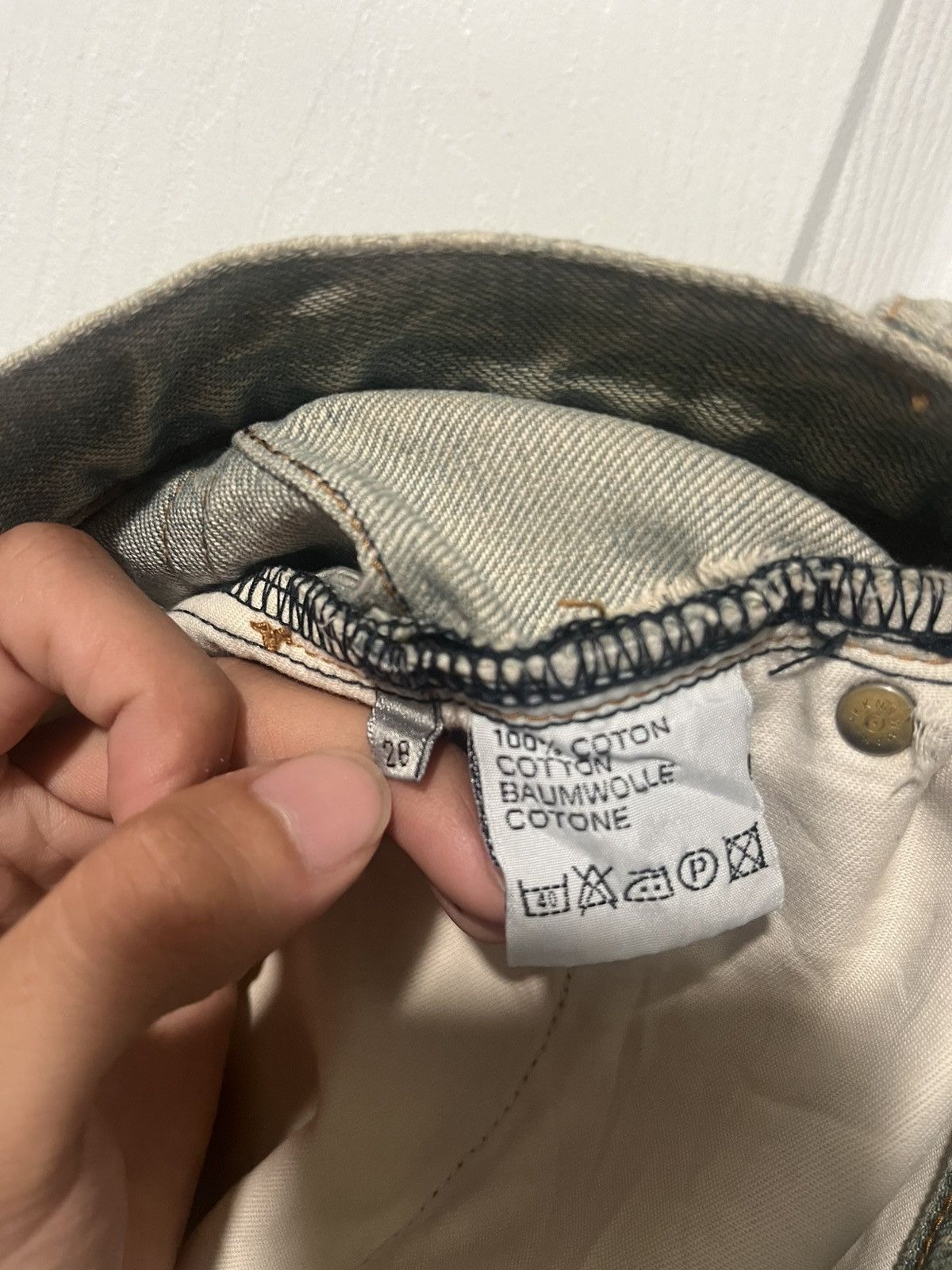 Dior Dior Homme SS04 Bleu Claire Denim SOLD Size US 28 / EU 44 - 6 Thumbnail
