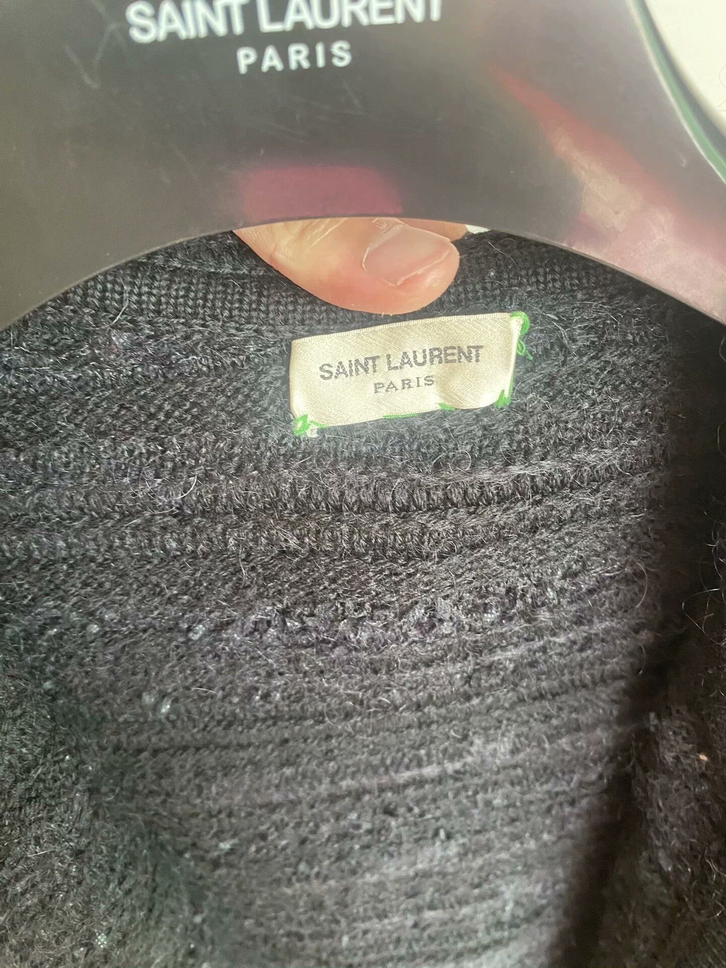 Saint Laurent Paris Saint Laurent 18FW Fringe Hooded Cardigan Size US S / EU 44-46 / 1 - 5 Thumbnail