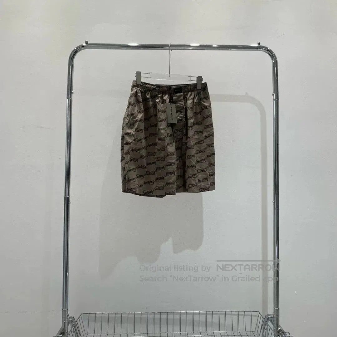 Balenciaga Balenciaga Double B Print Shorts. Size US 30 / EU 46 - 1 Thumbnail