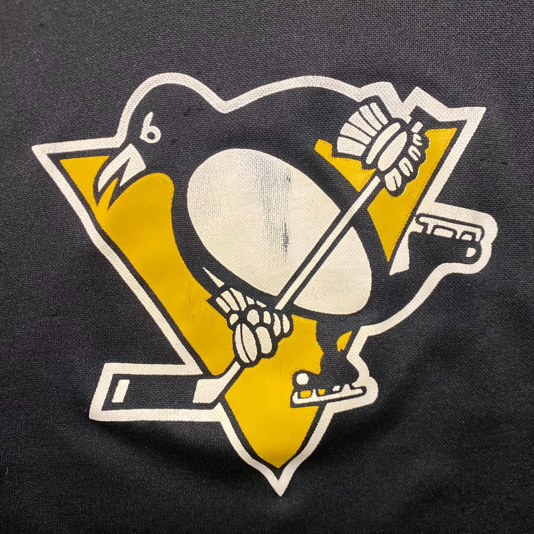 Ccm Vintage 80s Pittsburgh Penguins Jersey NHL Hockey Team Shirt Size US L / EU 52-54 / 3 - 3 Thumbnail