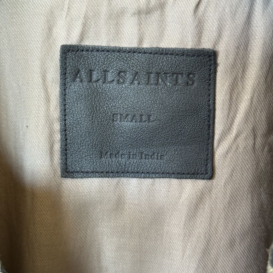 Allsaints AllSaints Leopard Suede Jacket – Men's S – 100% Goat Leather Size US S / EU 44-46 / 1 - 7 Thumbnail