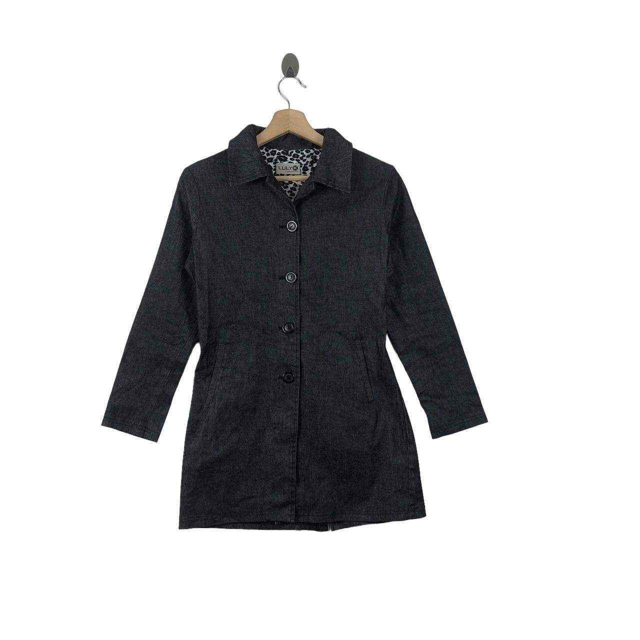 Other LULY K NEW YORK CITY Designer Polka Dot Trench Coat Jacket Size S / US 4 / IT 40 - 1 Thumbnail